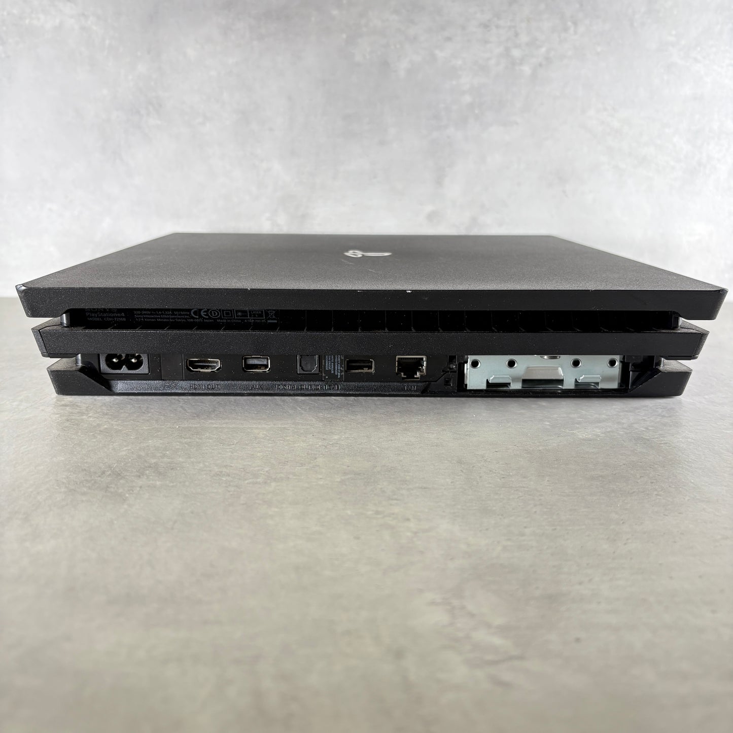 PLAYSTATION 4 PRO 1T CONSOLE CUH-7216B Nero Console + Cavi —FIRMWARE 9.03—