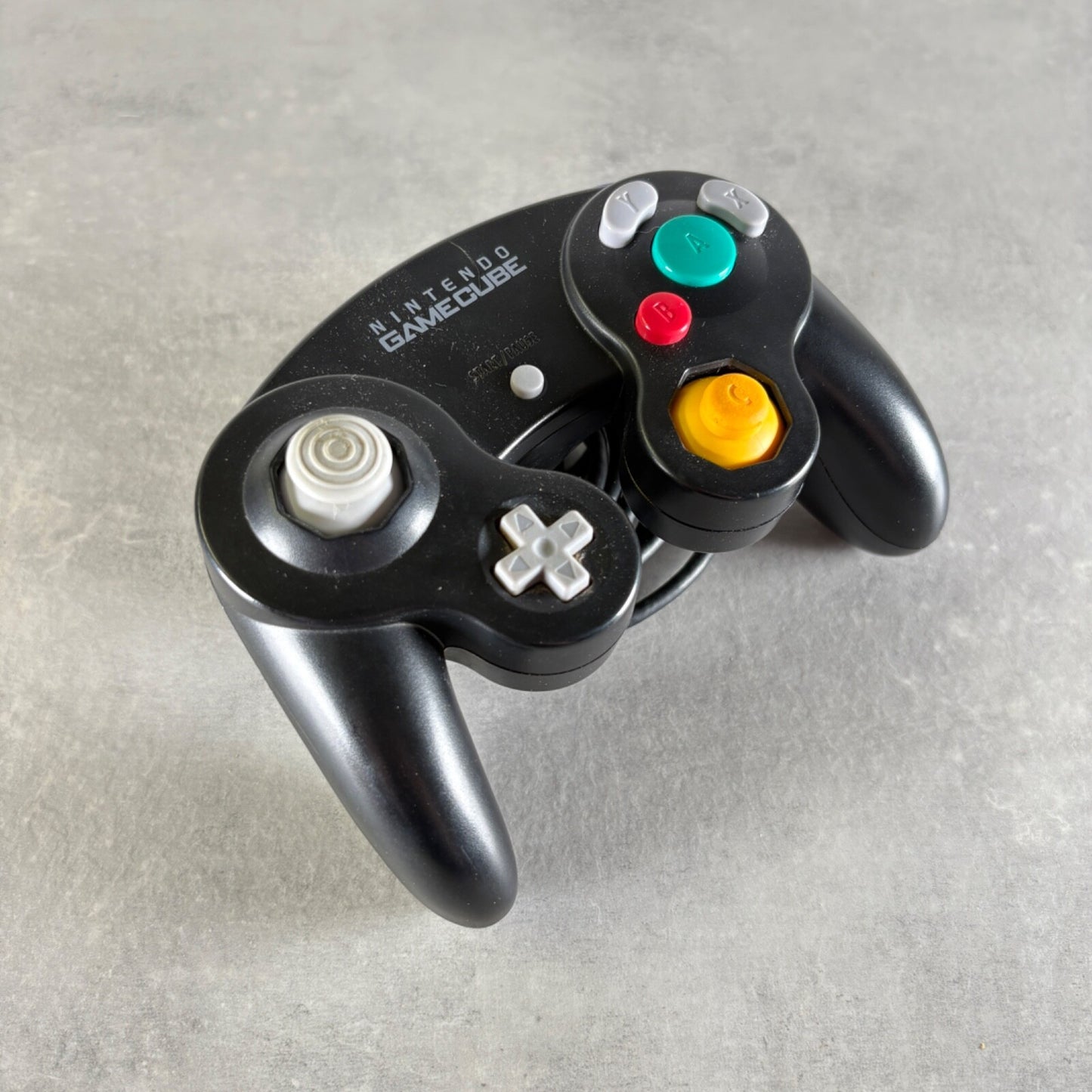 CONTROLLER GAMECUBE JOYSTICK NINTENDO Nero