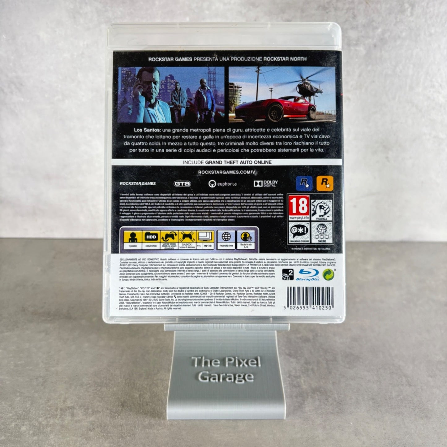 GTA GRAND THEFT AUTO 5 PLAYSTATION 3 PS3 ITA Completo + MAPPA
