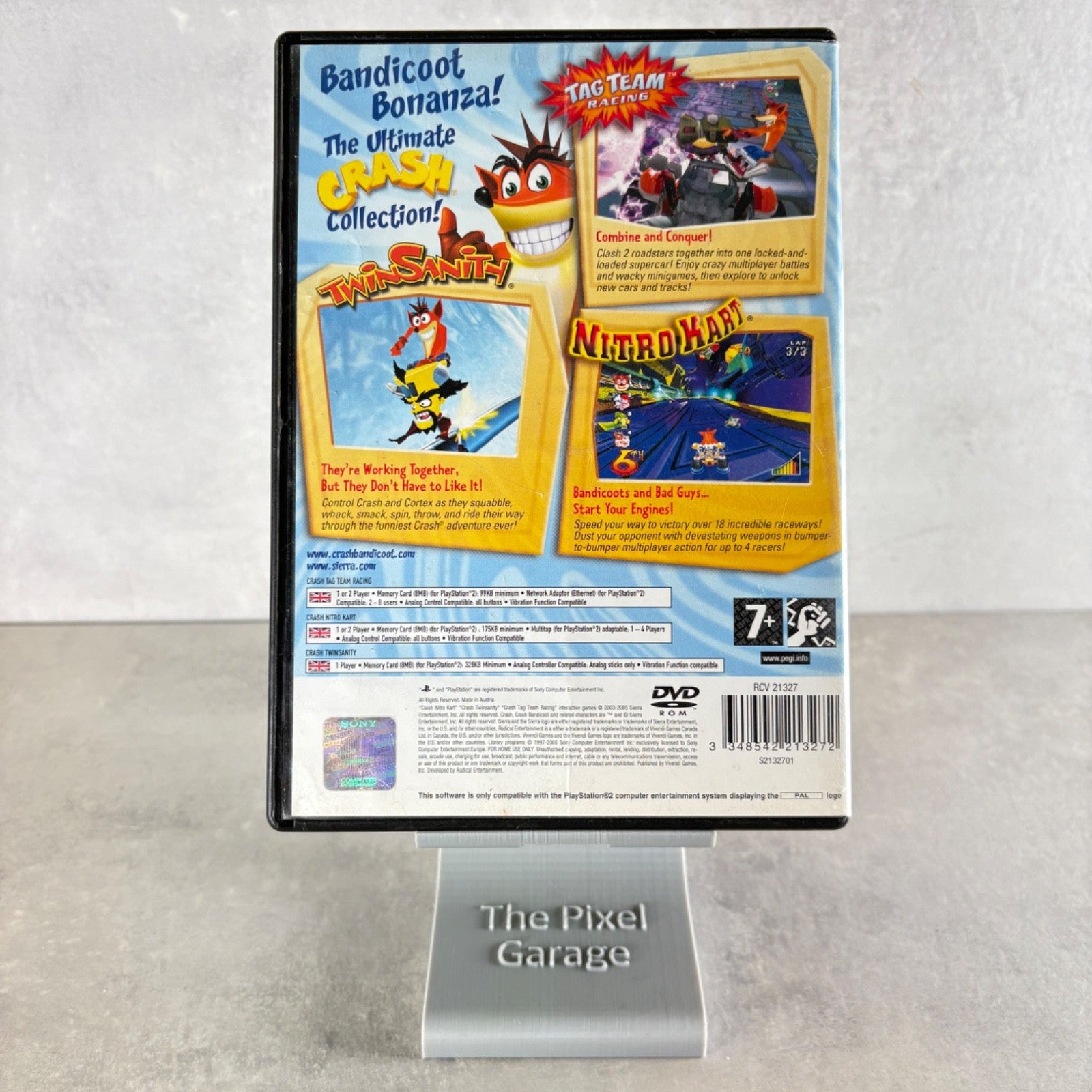 Crash Bandicoot CRASH NITRO KART PLAYSTATION 2 PS2 PAL UK