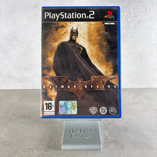 BATMAN BEGINS PLAYSTATION 2 PS2 ITA Completo