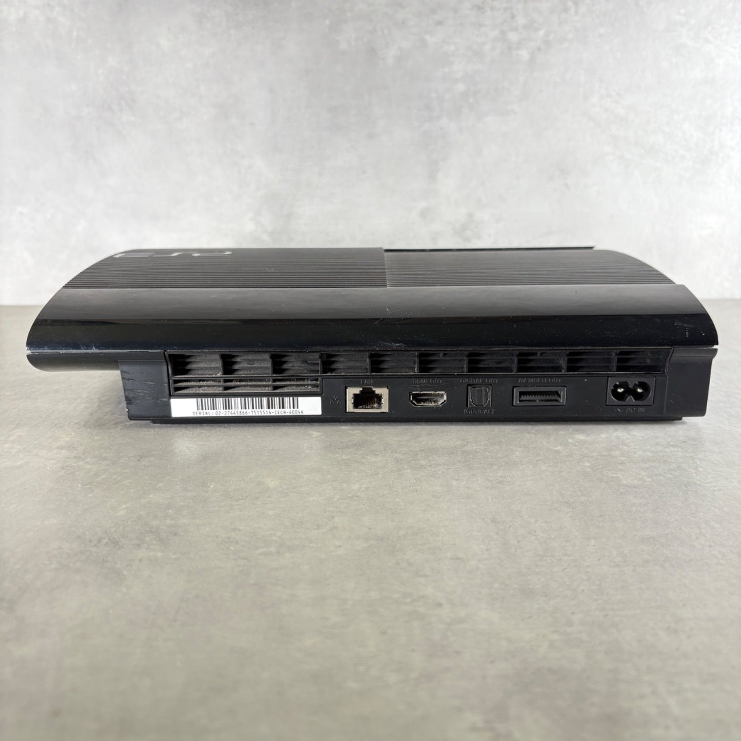CONSOLE PS3 SUPER SLIM PLAYSTATION 3 SONY 12GB PAL COMPLETA con SCATOLA + Cavi