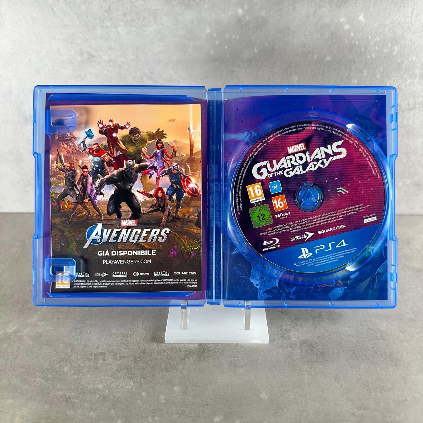 GUARDIANS OF THE GALAXY MARVEL PLAYSTATION 4 PS4 ITA Completo