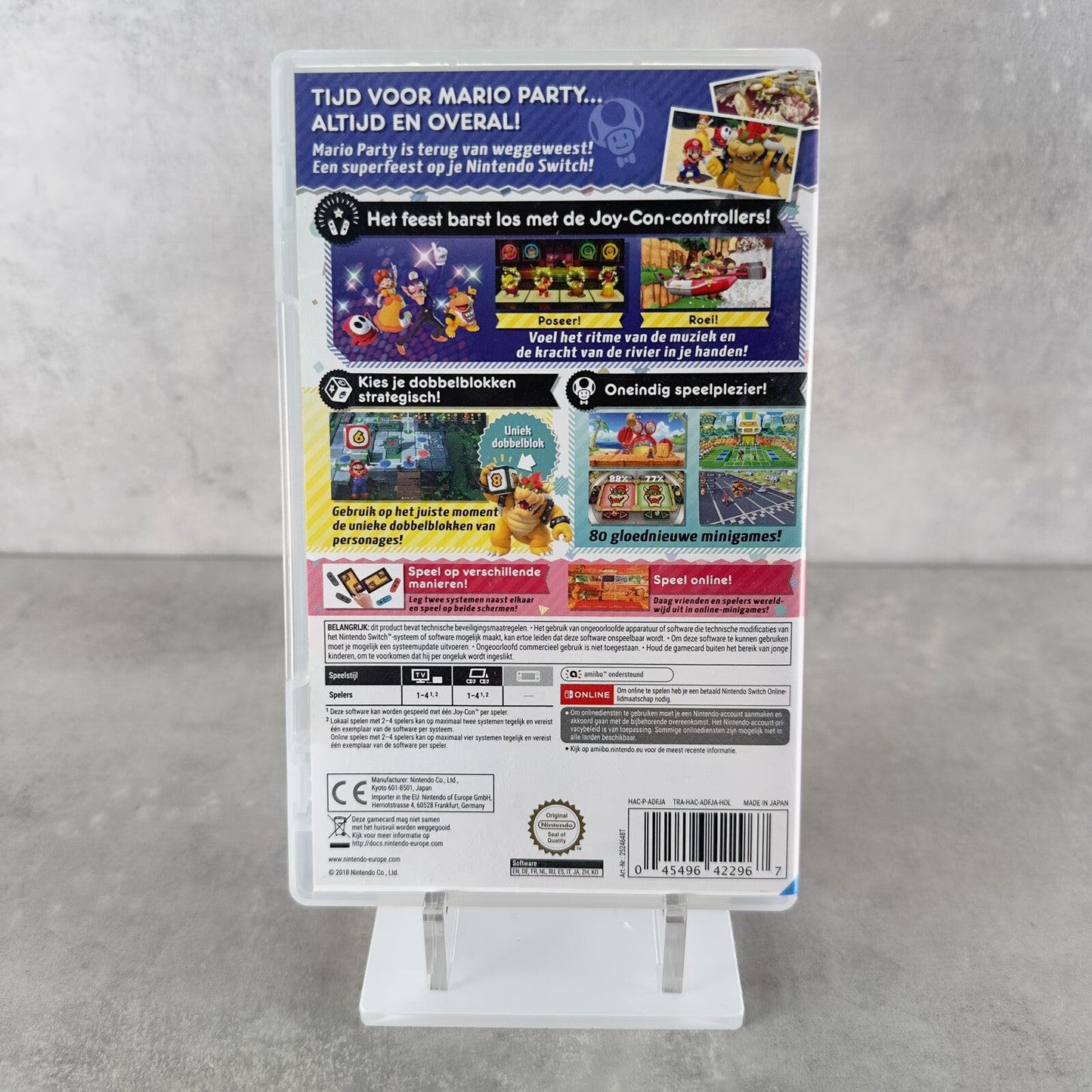 SUPER MARIO PARTY NINTENDO SWITCH Videogioco Multilingua (ITA🇮🇹) Completo
