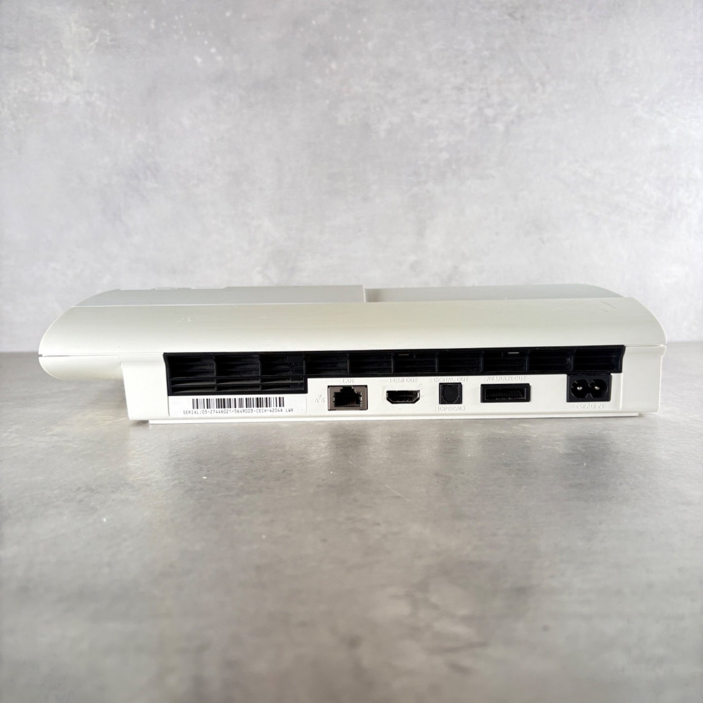 CONSOLE PLAYSTATION 3 SUPER SLIM PS3 Bianco 12GB COMPLETA + Scatola e Controller