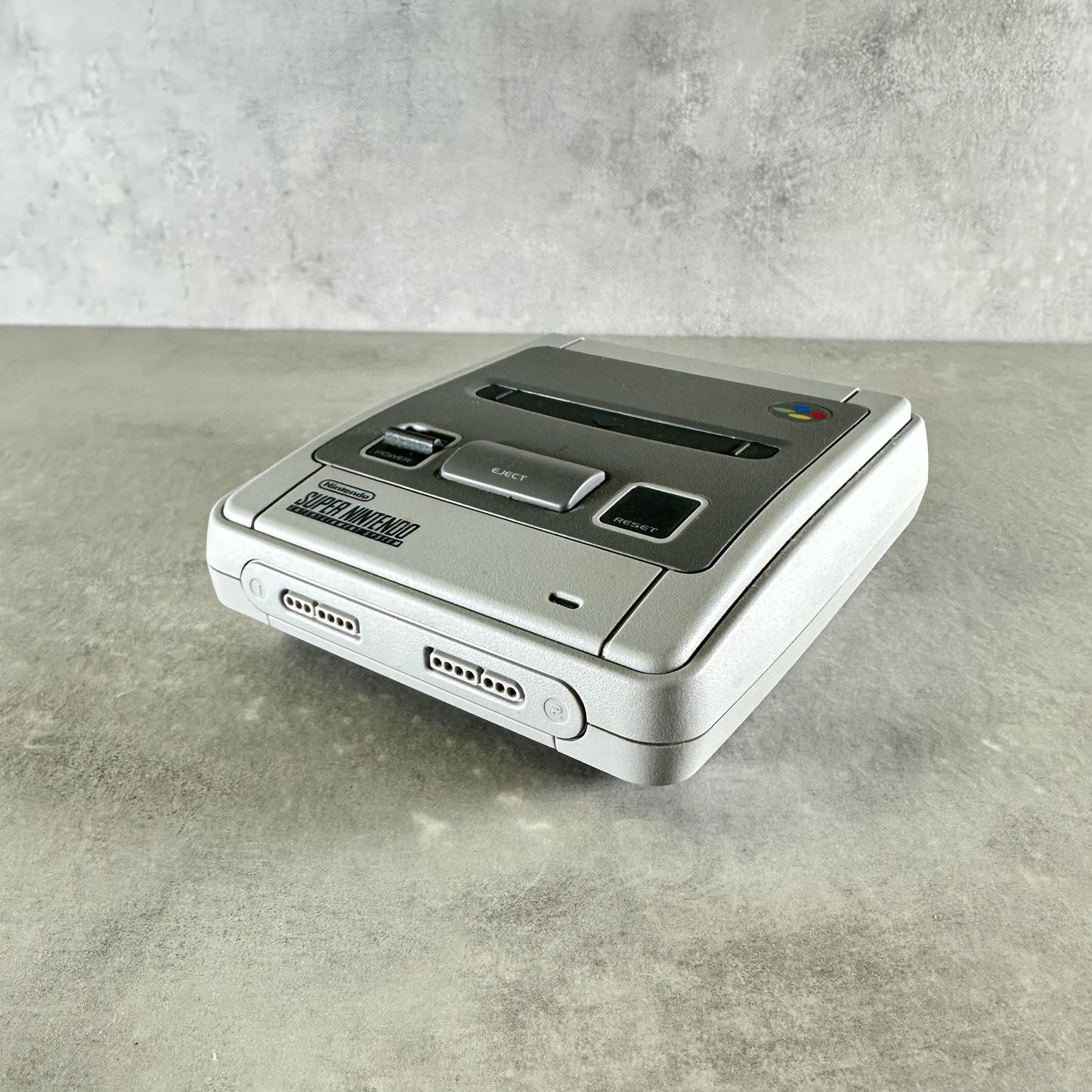 SUPER NINTENDO CLASSIC MINI SNES CONSOLE Grigia COMPLETA con SCATOLA