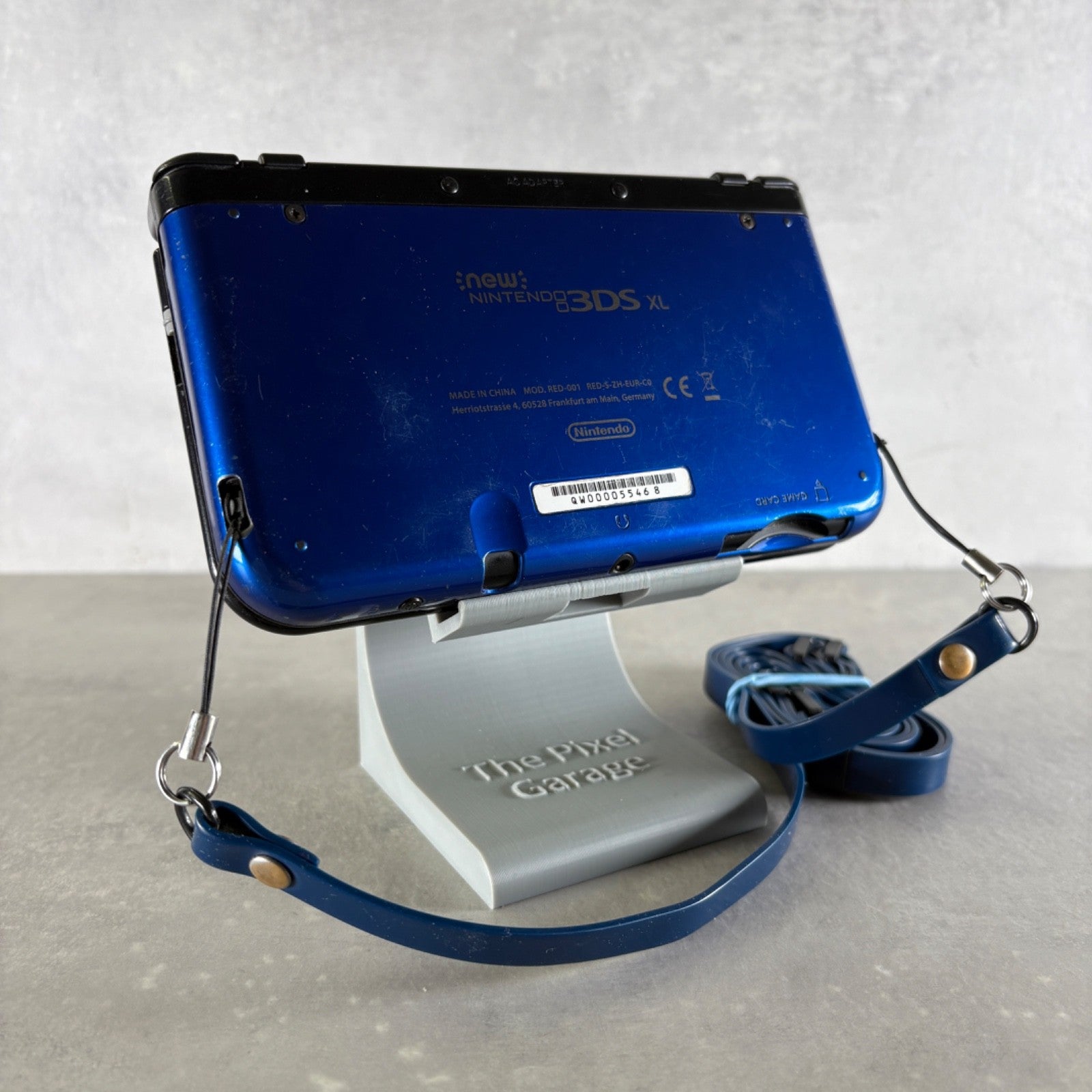 NEW NINTENDO 3DS XL LOUVRE MUSEUM EDITION Audioguida Solo CONSOLE Blu