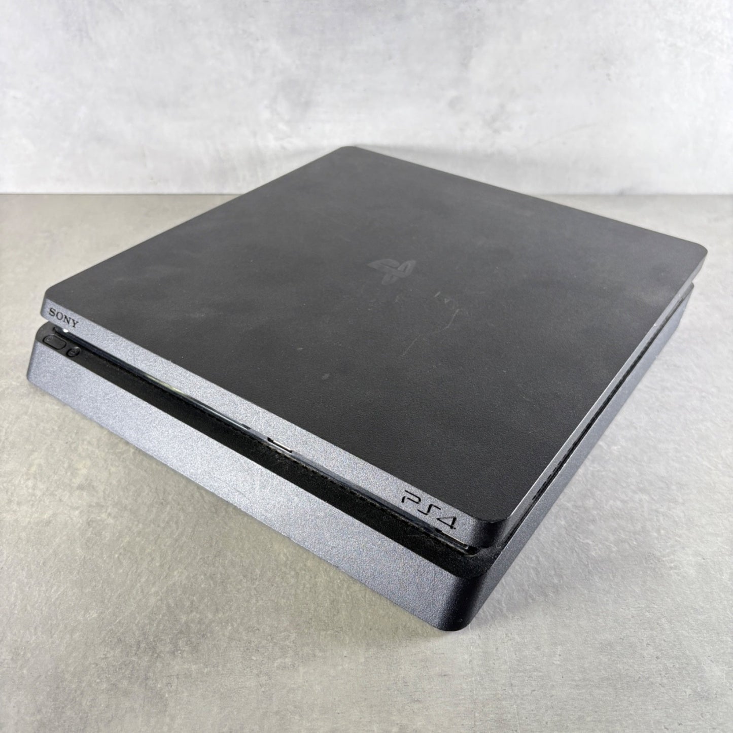 CONSOLE PLAYSTATION 4 SLIM PS4 Nera 500Gb + CONTROLLER e Cavi —FIRMWARE 12.00—