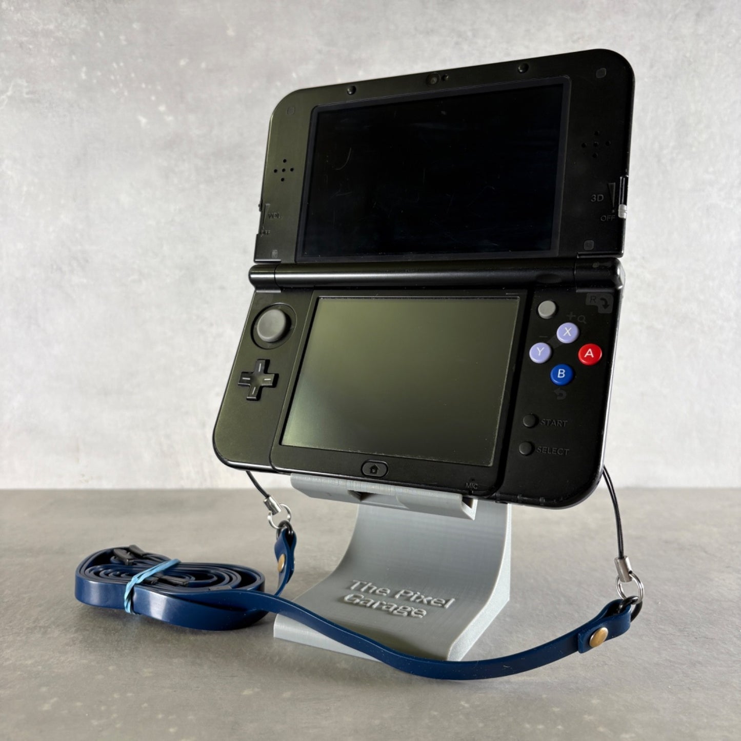 NEW NINTENDO 3DS XL LOUVRE MUSEUM EDITION Audioguida Solo CONSOLE Blu