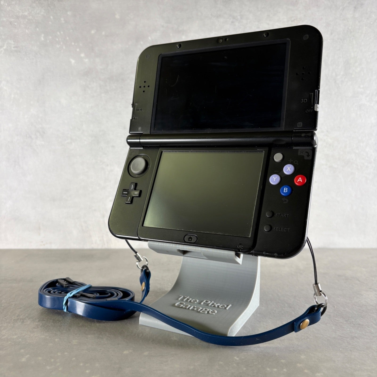 NEW NINTENDO 3DS XL LOUVRE MUSEUM EDITION Audioguida Solo CONSOLE Blu