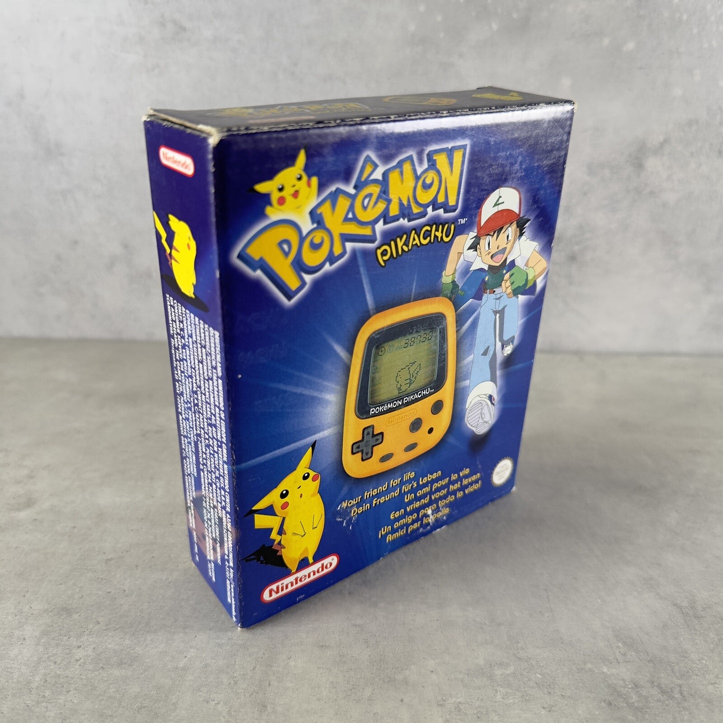 TAMAGOTCHI POKÉMON PIKACHU PODOMETER NINTENDO Completo Di Tutto