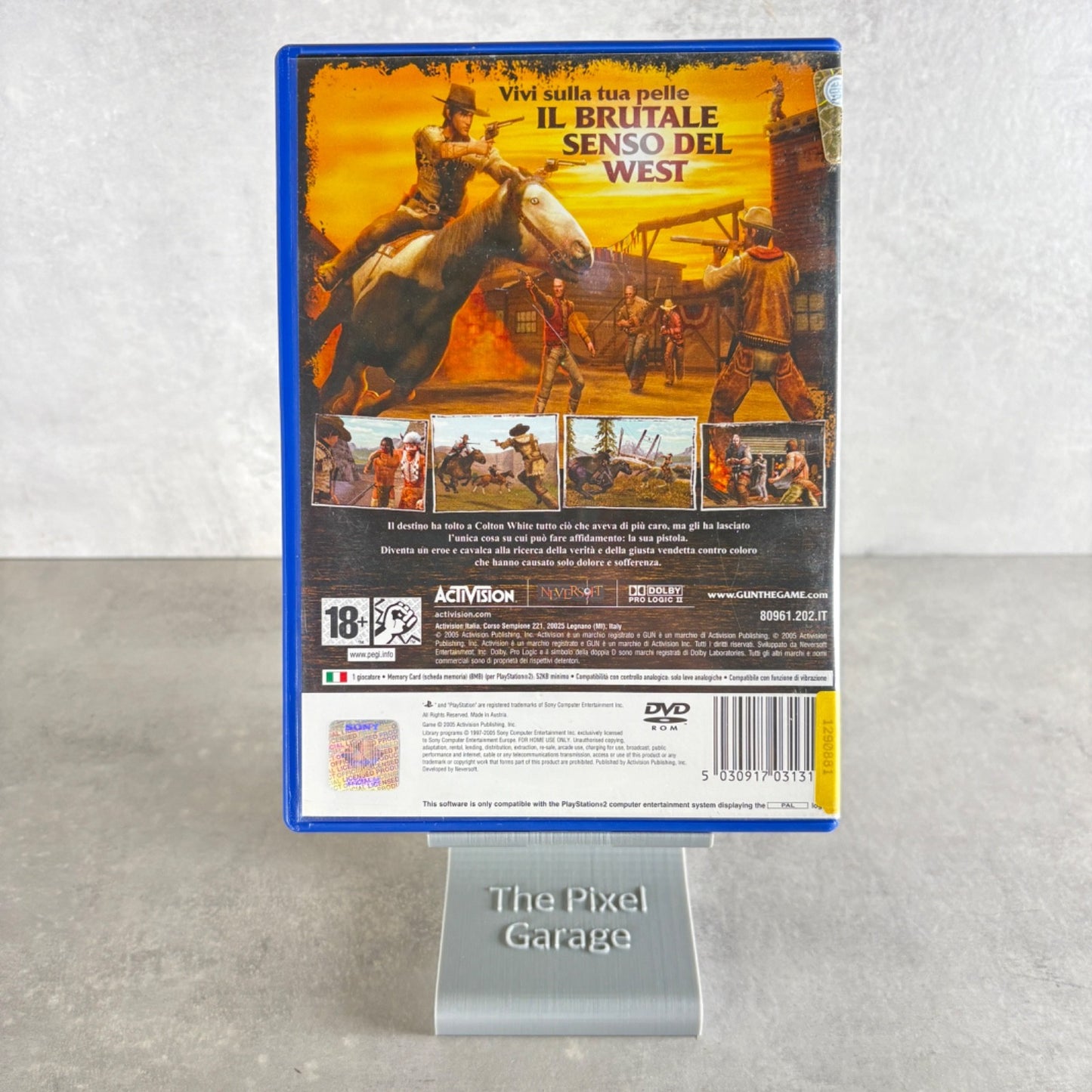 GUN PLAYSTATION 2 PS2 ITALIANO Completo