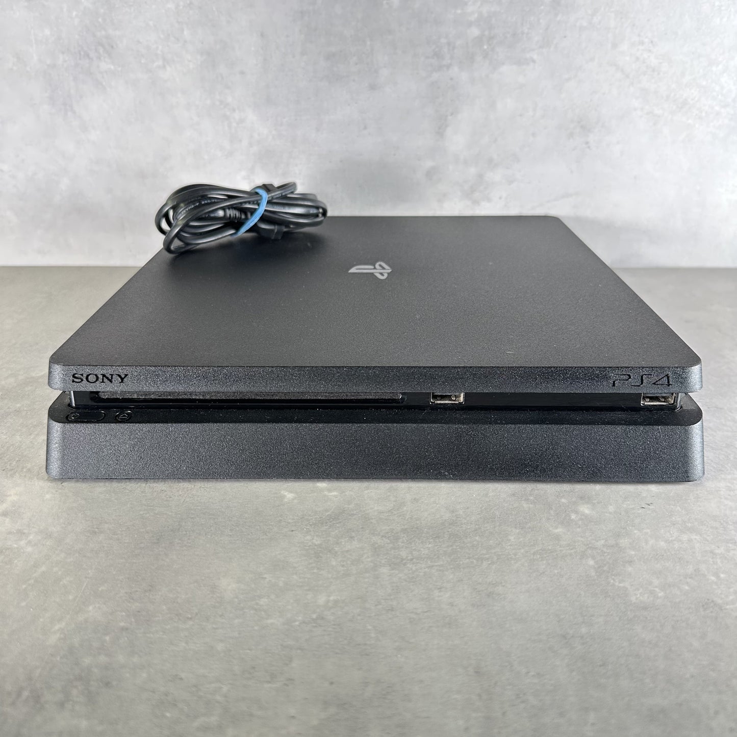 CONSOLE PLAYSTATION 4 SLIM PS4 Nero 500Gb + Cavi —FIRMWARE 12.50—
