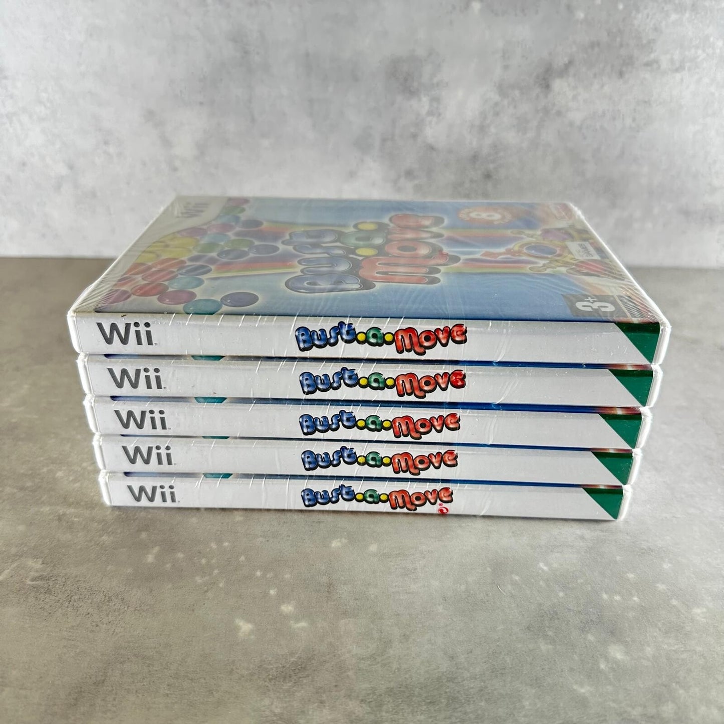 BUST A MOVE NINTENDO WII MULTILINGUA (ITA🇮🇹) Sigillato -5 unità -