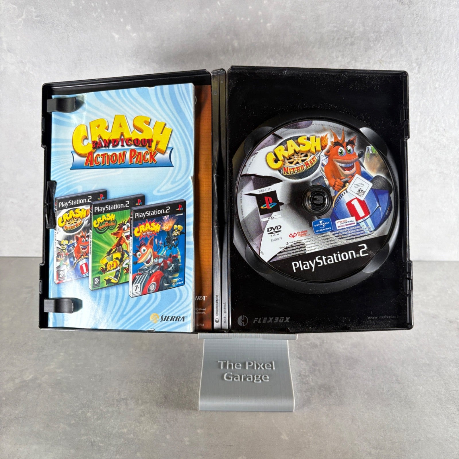 Crash Bandicoot CRASH NITRO KART PLAYSTATION 2 PS2 PAL UK