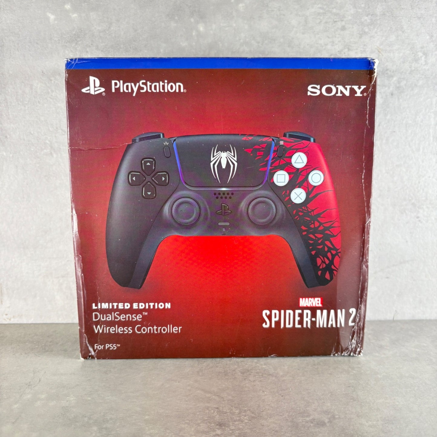 CONTROLLER PS5 SPIDER-MAN 2 PLAYSTATION 5 DualSense Con Scatola e Caricatore