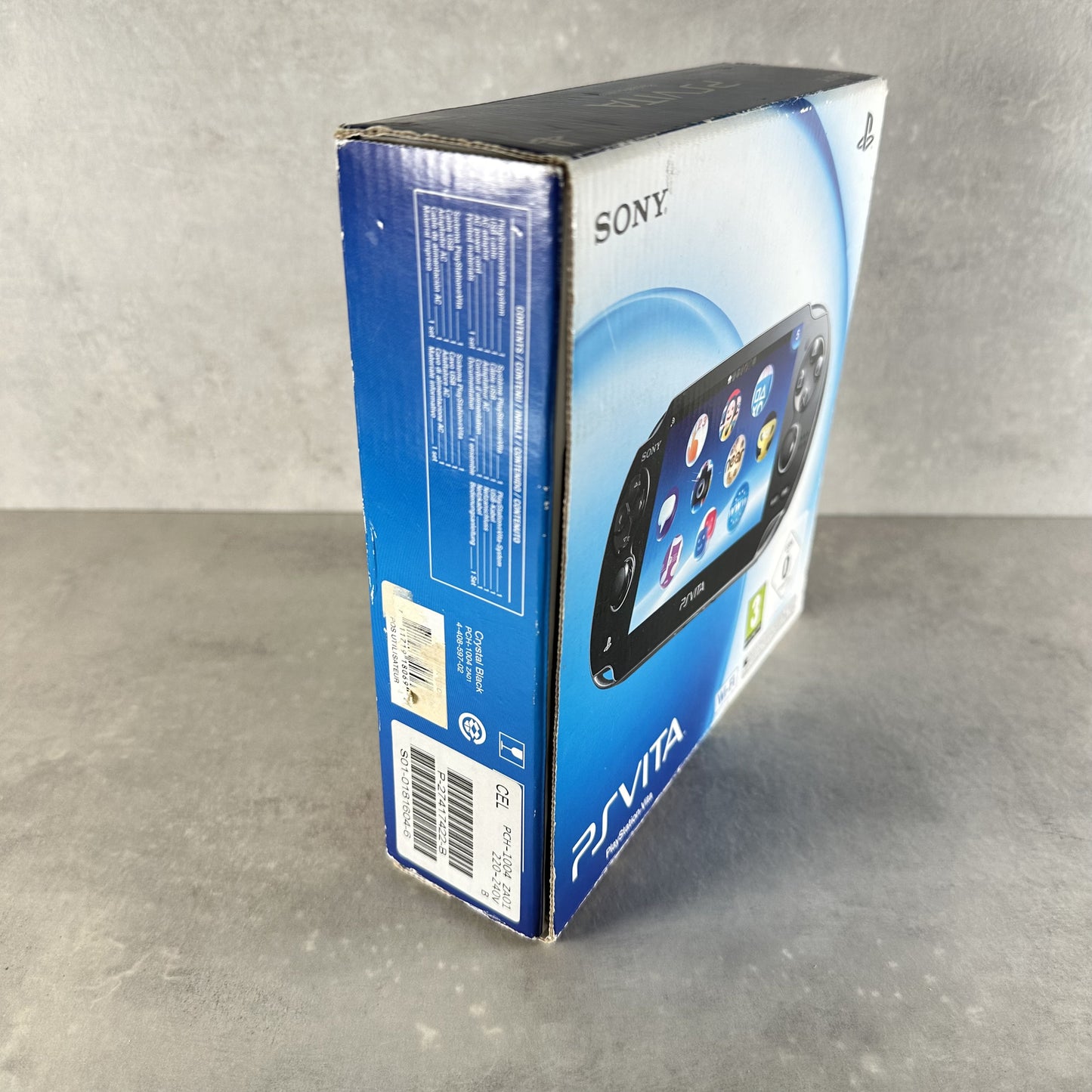 Sony PS VITA OLED PCH-1104 CONSOLE 3G-WiFi Completa Di Tutto