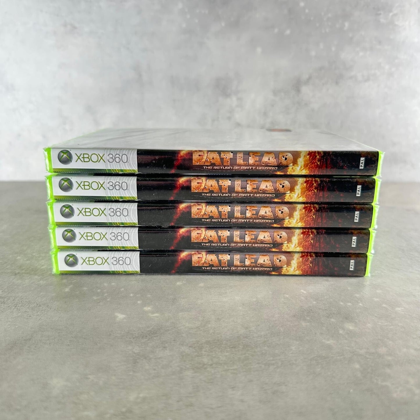 EAT LEAD XBOX 360 SIGILLATI PAL ITA - 5 UNITÀ -