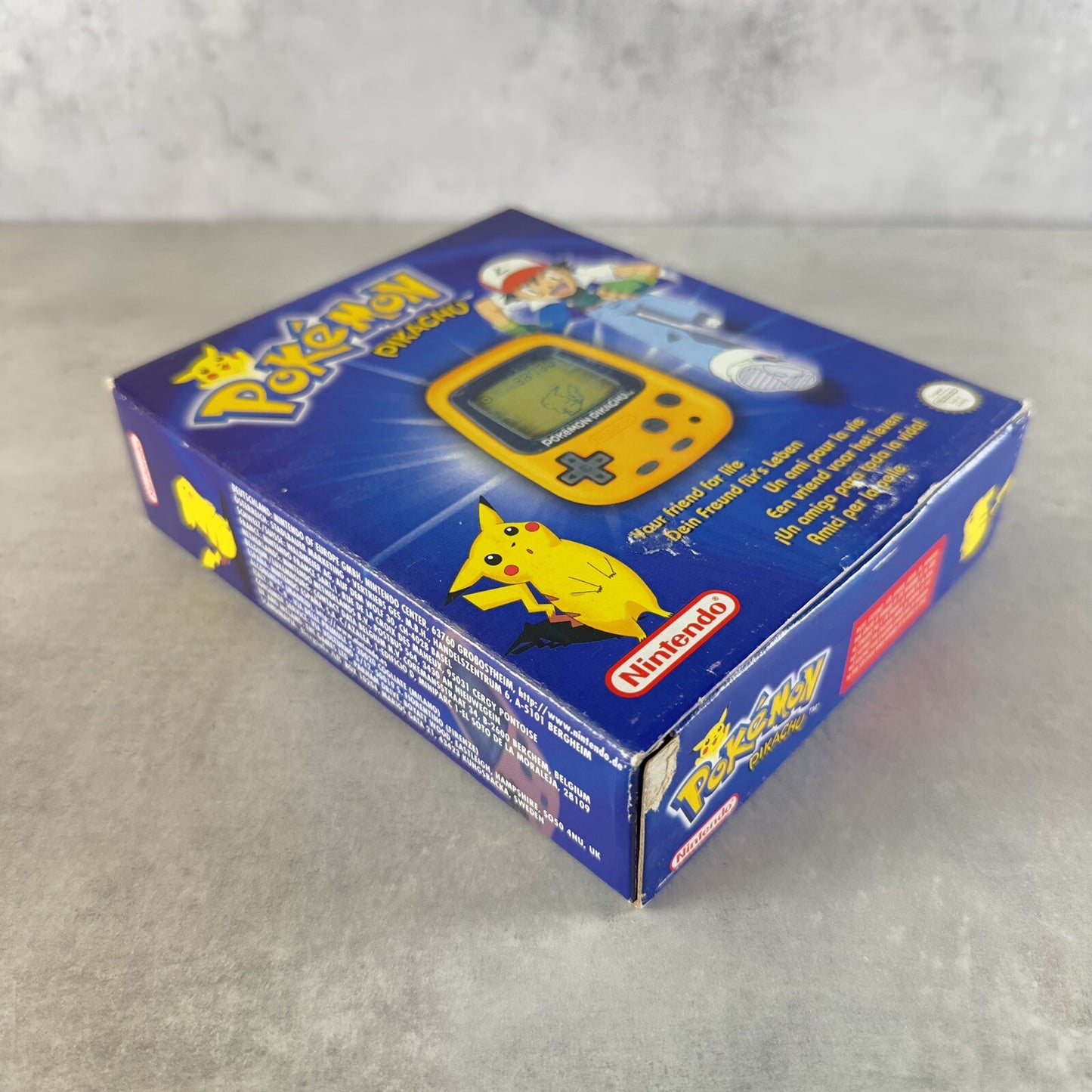 TAMAGOTCHI POKÉMON PIKACHU PODOMETER NINTENDO Completo Di Tutto