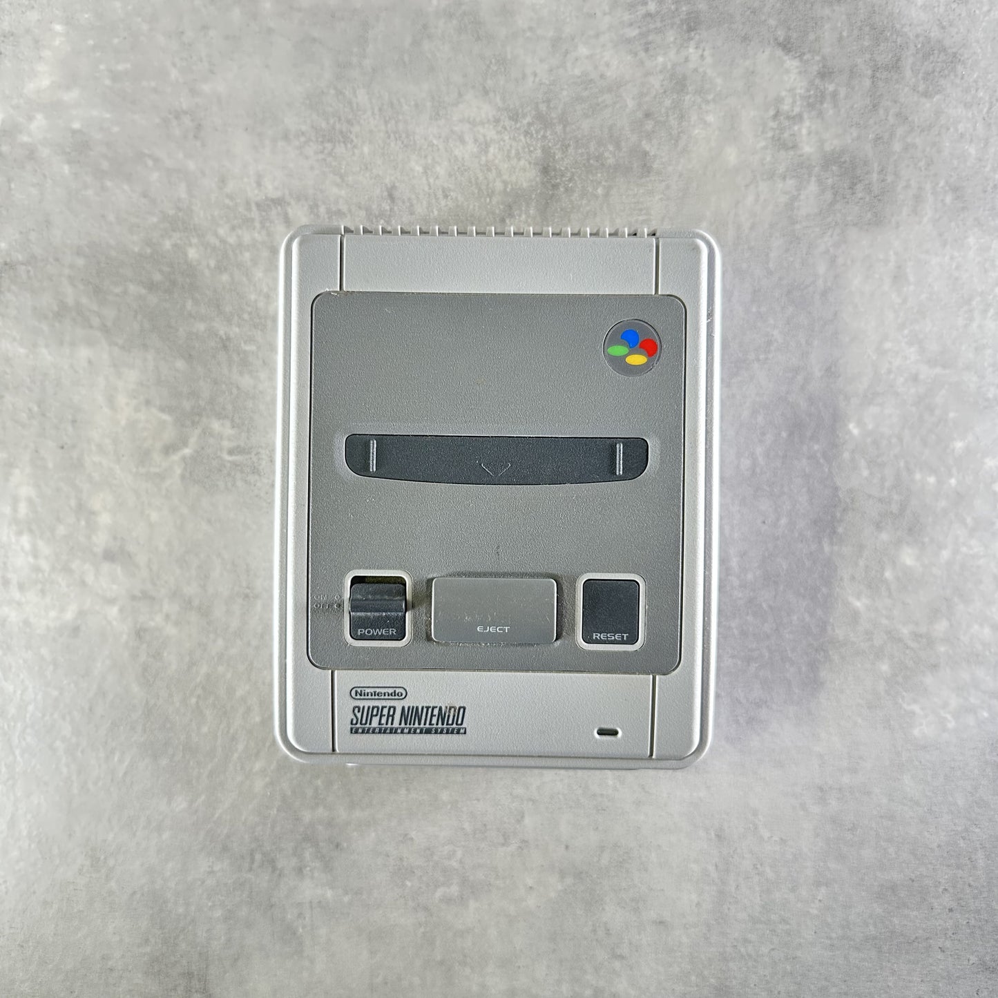 SUPER NINTENDO CLASSIC MINI SNES CONSOLE Grigia COMPLETA con SCATOLA