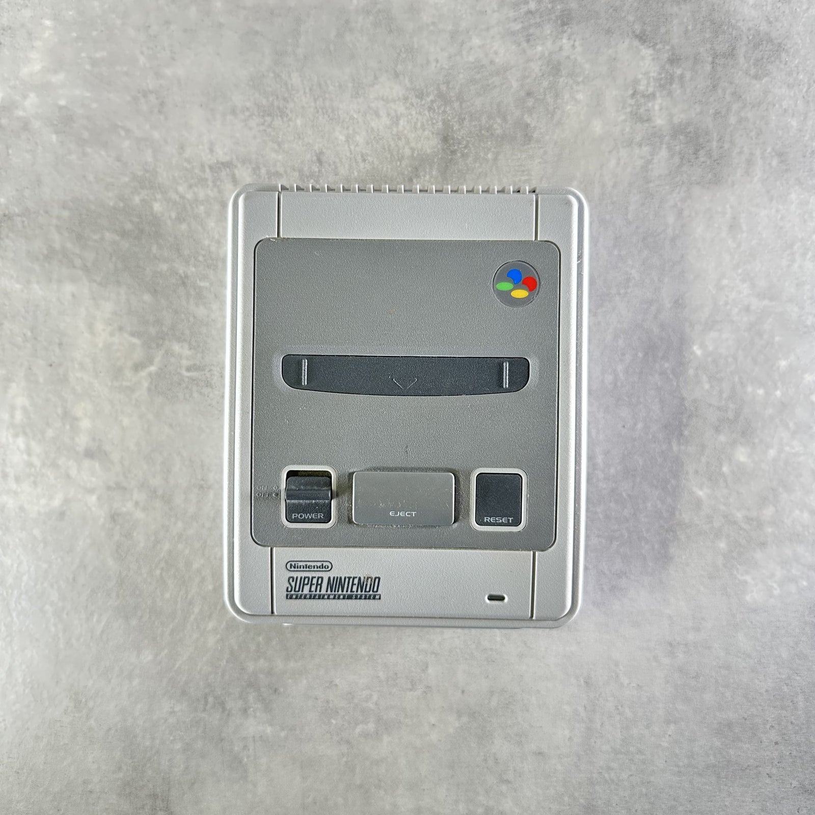 SUPER NINTENDO CLASSIC MINI SNES CONSOLE Grigia COMPLETA con SCATOLA