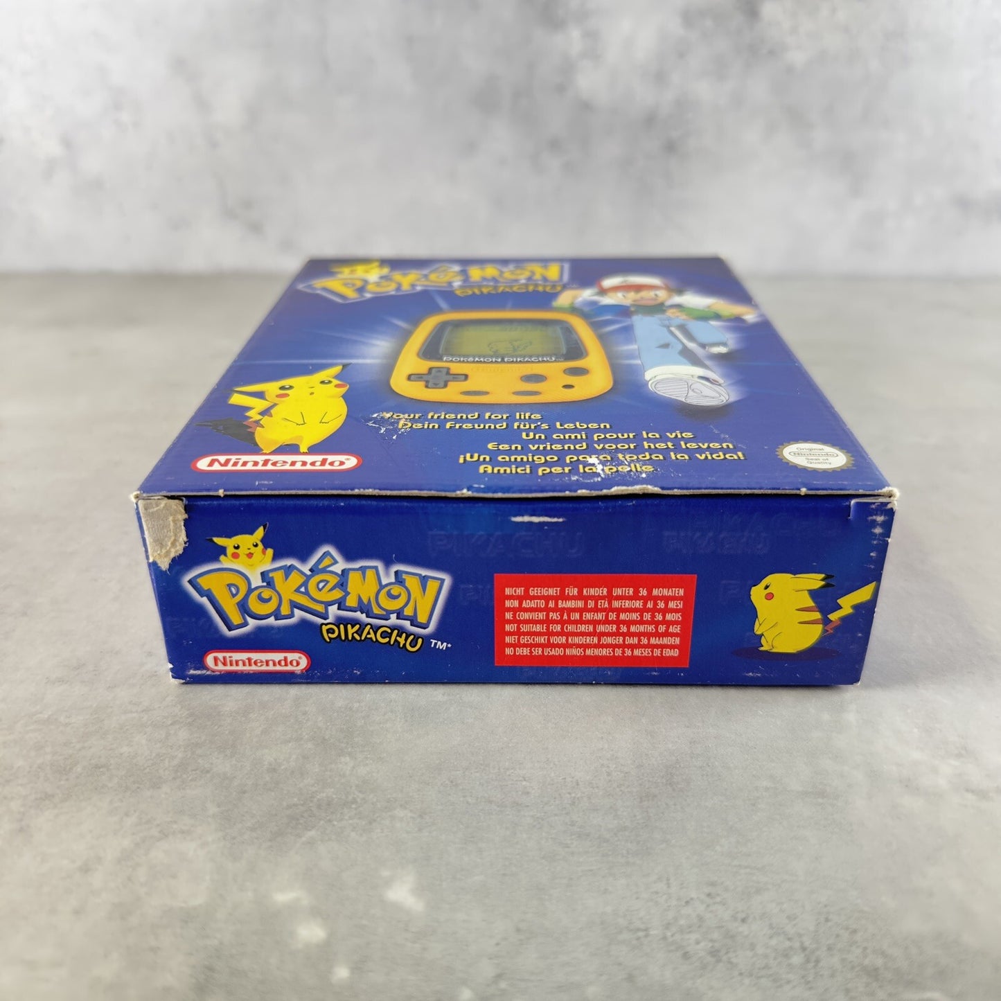 TAMAGOTCHI POKÉMON PIKACHU PODOMETER NINTENDO Completo Di Tutto