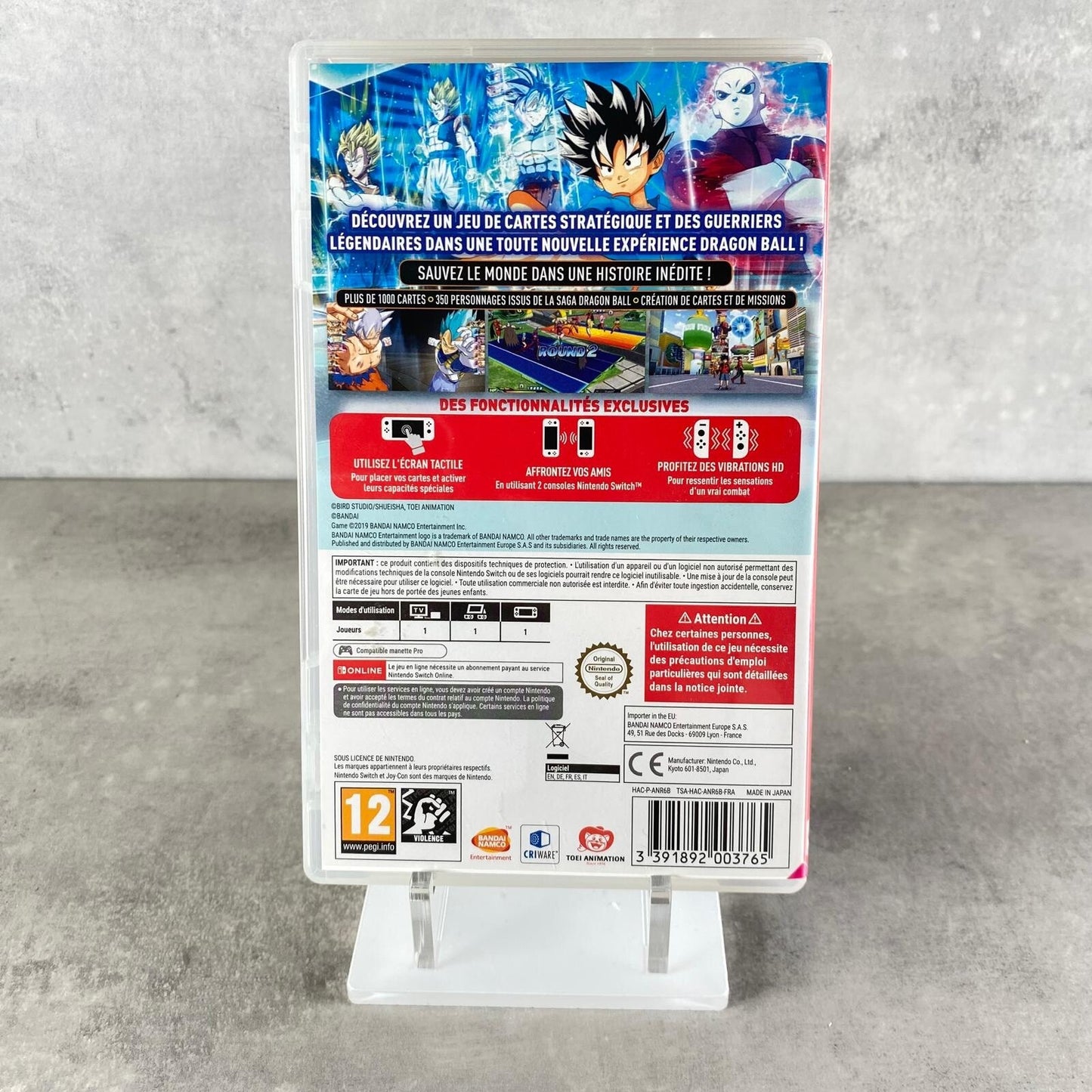 SUPER DRAGON BALL HEROES WORLD MISSION NINTENDO SWITCH Multilingua (ITA)