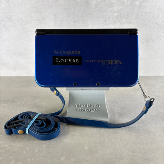 NEW NINTENDO 3DS XL LOUVRE MUSEUM EDITION Audioguida Solo CONSOLE Blu