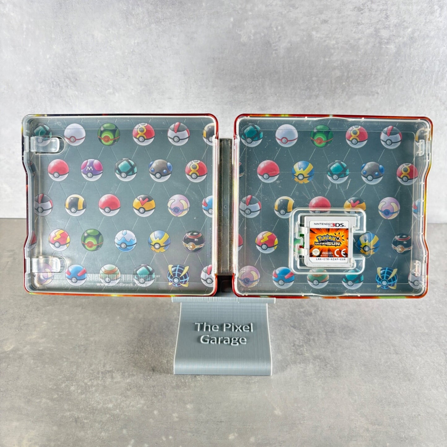 POKEMON ULTRASOLE NINTENDO 3DS COMPLETO ITA + STEELBOOK