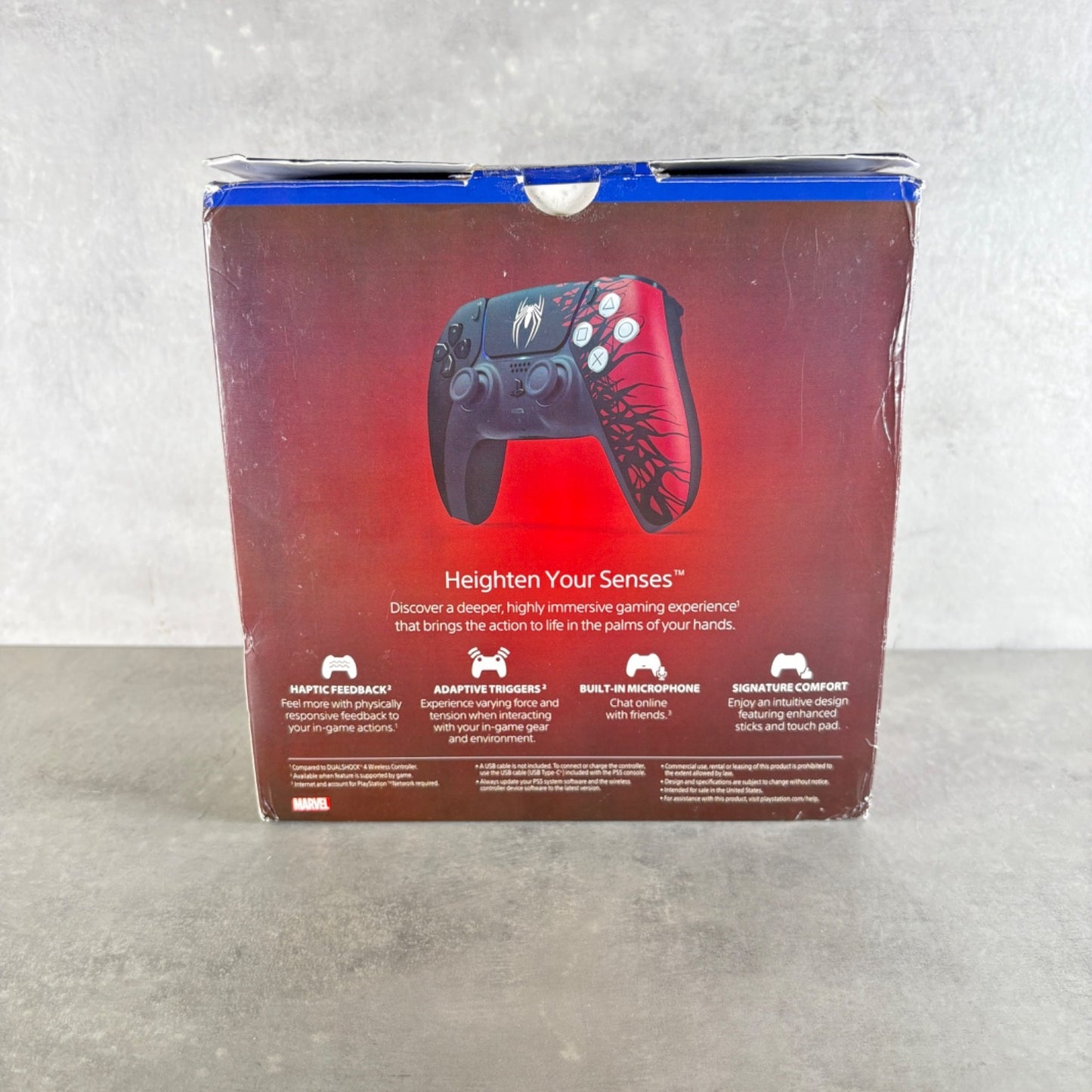 CONTROLLER PS5 SPIDER-MAN 2 PLAYSTATION 5 DualSense Con Scatola e Caricatore