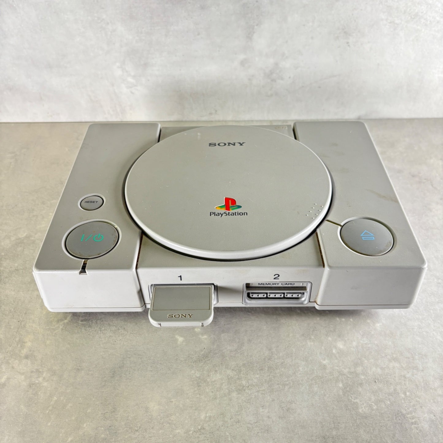 SONY PLAYSTATION 1 PS1 SCPH 7502 CONSOLE + Cavi