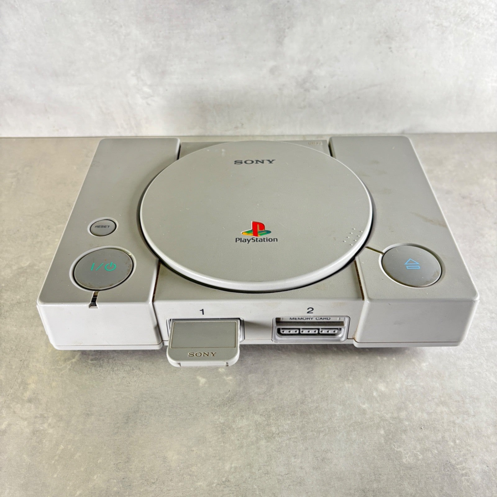 SONY PLAYSTATION 1 PS1 SCPH 7502 CONSOLE + Cavi