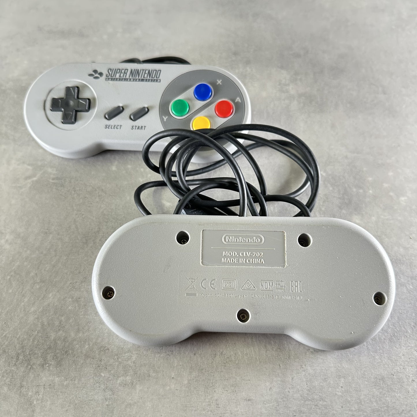 SUPER NINTENDO CLASSIC MINI SNES CONSOLE Grigia COMPLETA con SCATOLA