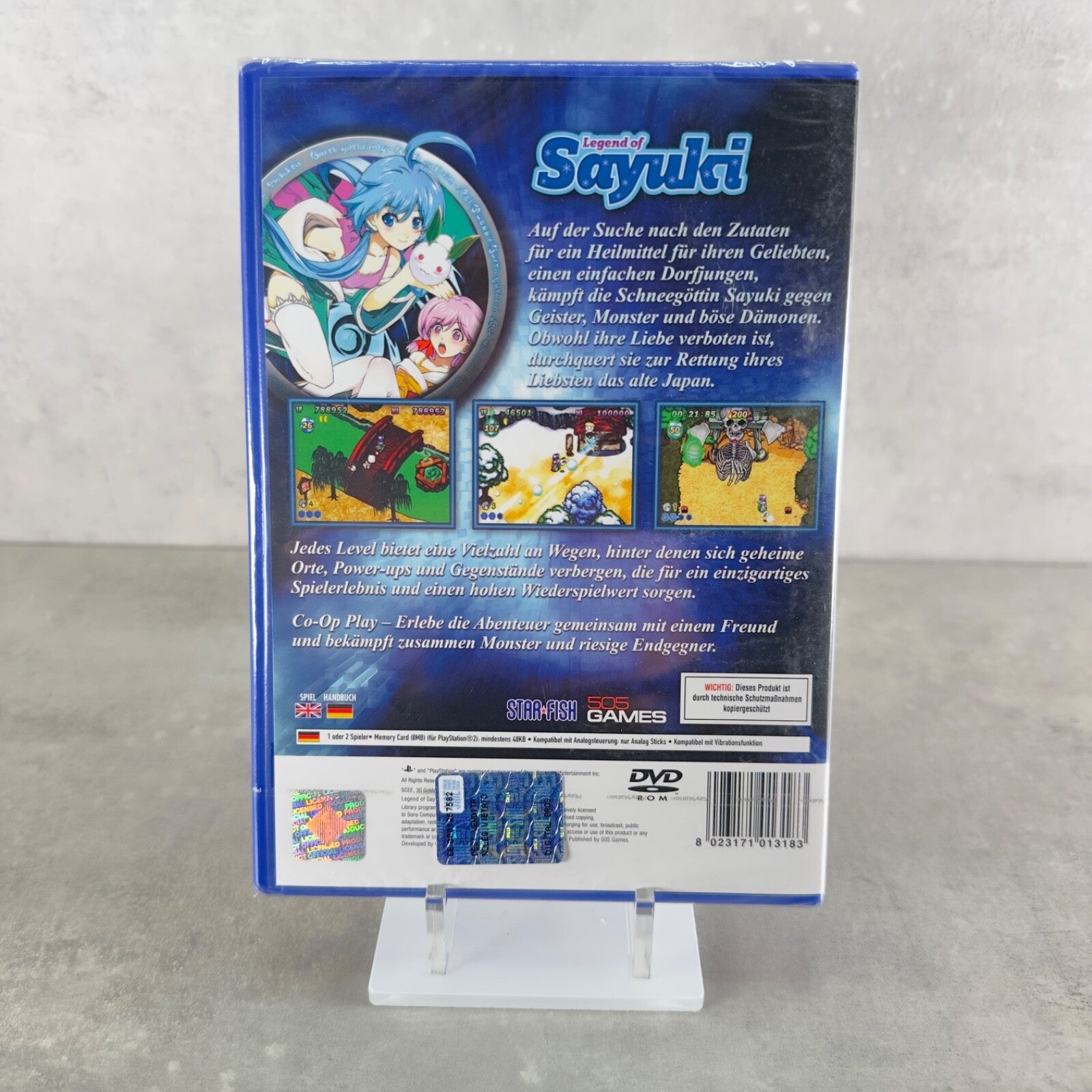 LEGEND OF SAYUKI PS2 UK/DE NUOVO/SEALED 505 GAMES Videogioco