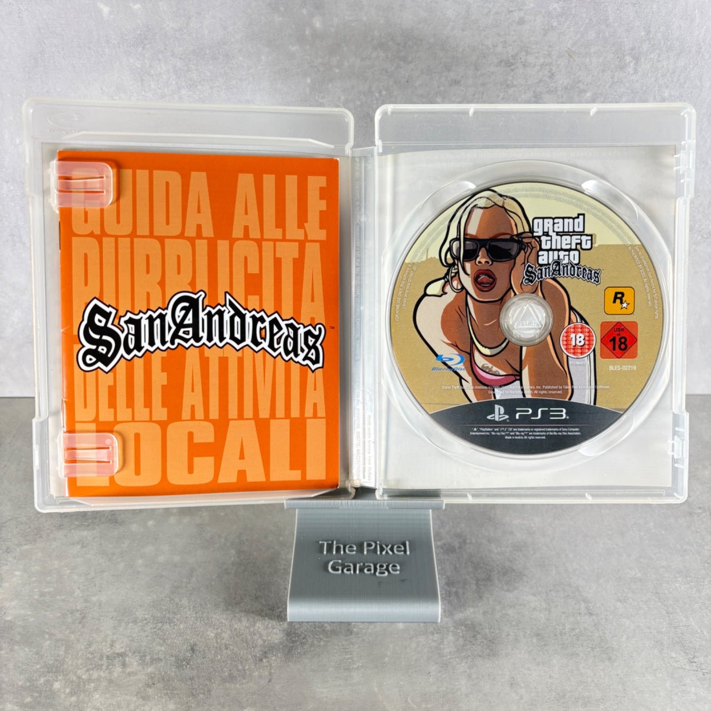 GTA GRAND THEFT AUTO SAN ANDREAS PLAYSTATION 3 PS3 ITA Completo