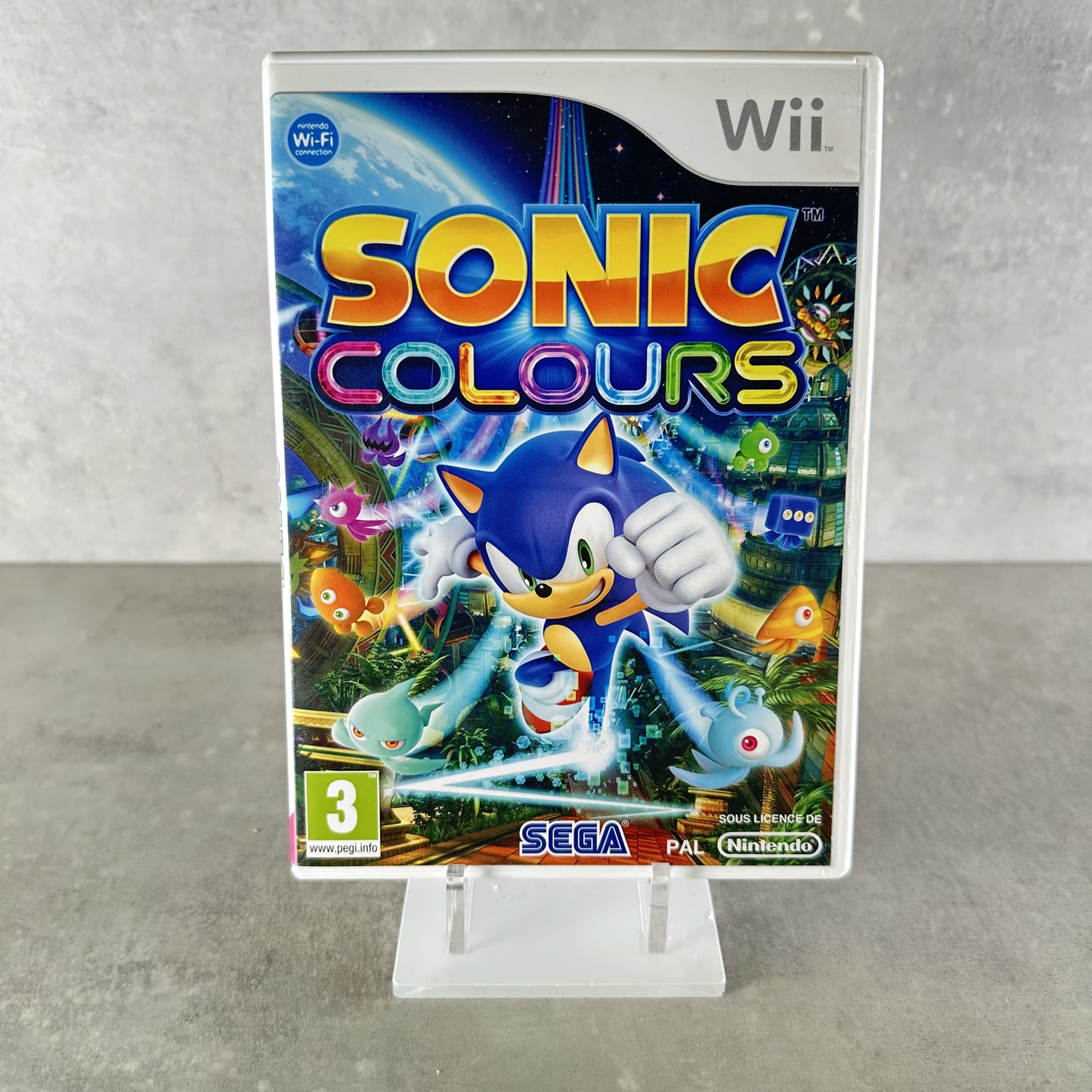 SONIC COLOURS NINTENDO WII / WII U Videogioco Multilingue Completo