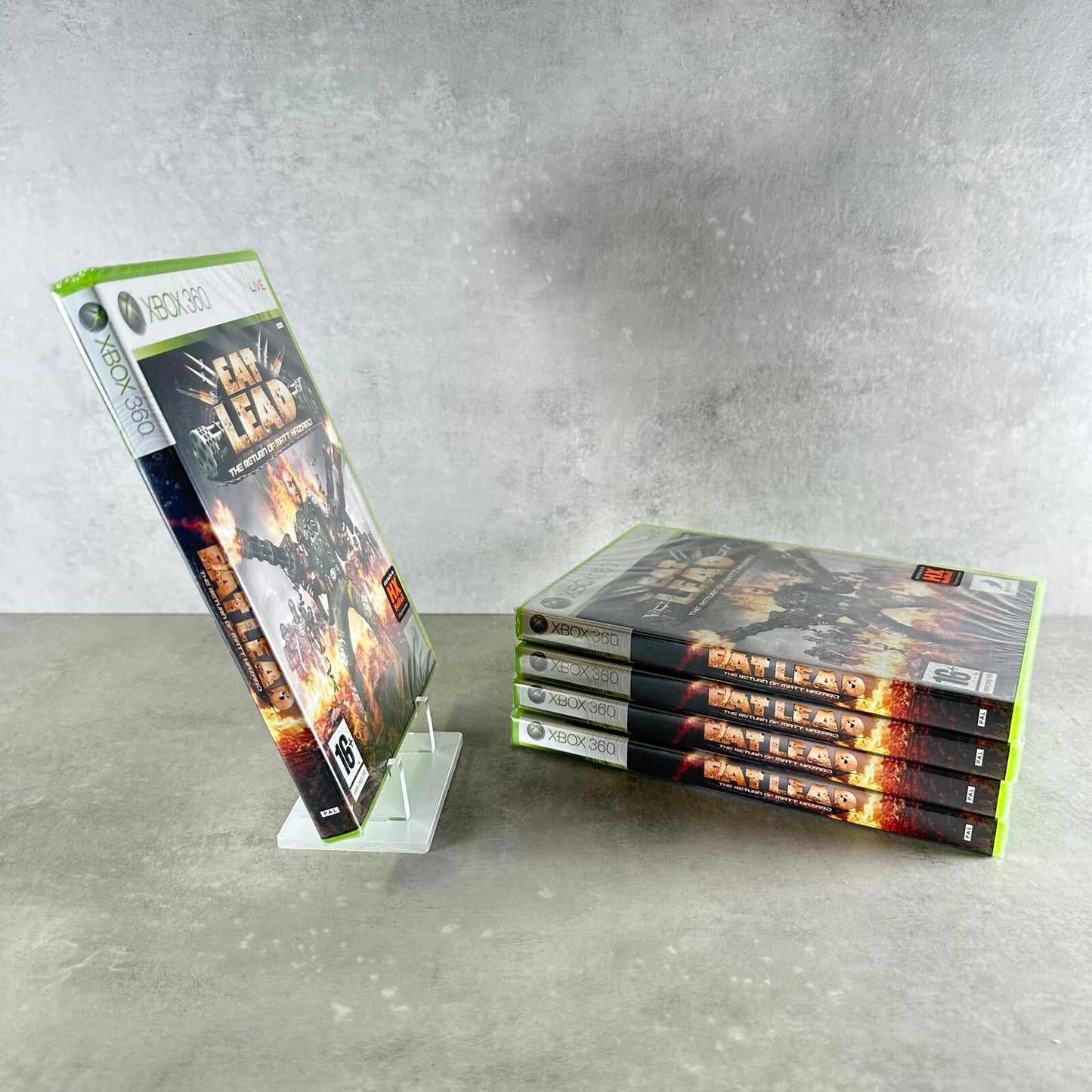 EAT LEAD XBOX 360 SIGILLATI PAL ITA - 5 UNITÀ -