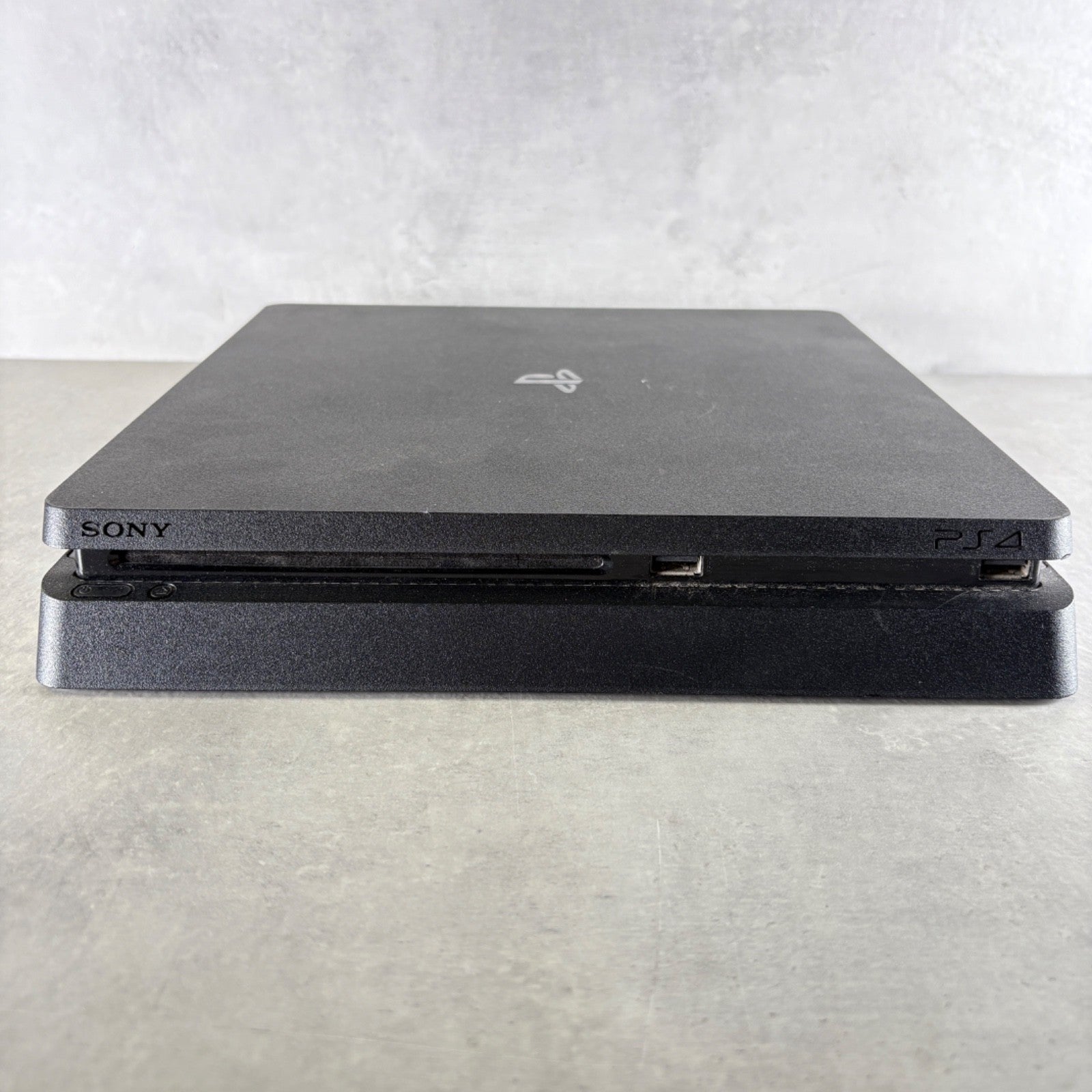 CONSOLE PLAYSTATION 4 SLIM PS4 Nera 500Gb + CONTROLLER e Cavi —FIRMWARE 12.00—
