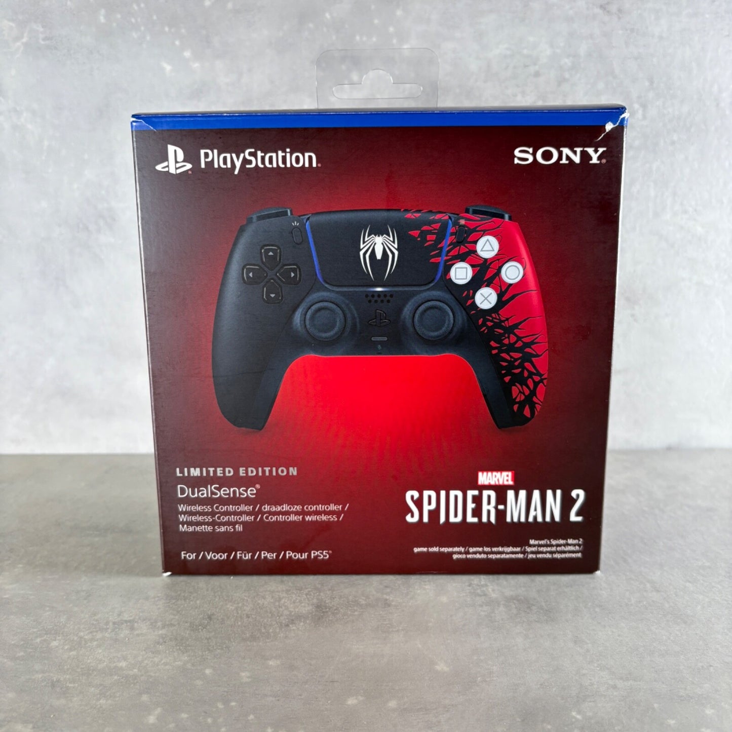 CONTROLLER PS5 SPIDER-MAN 2 PLAYSTATION 5 DualSense Completo Con Scatola
