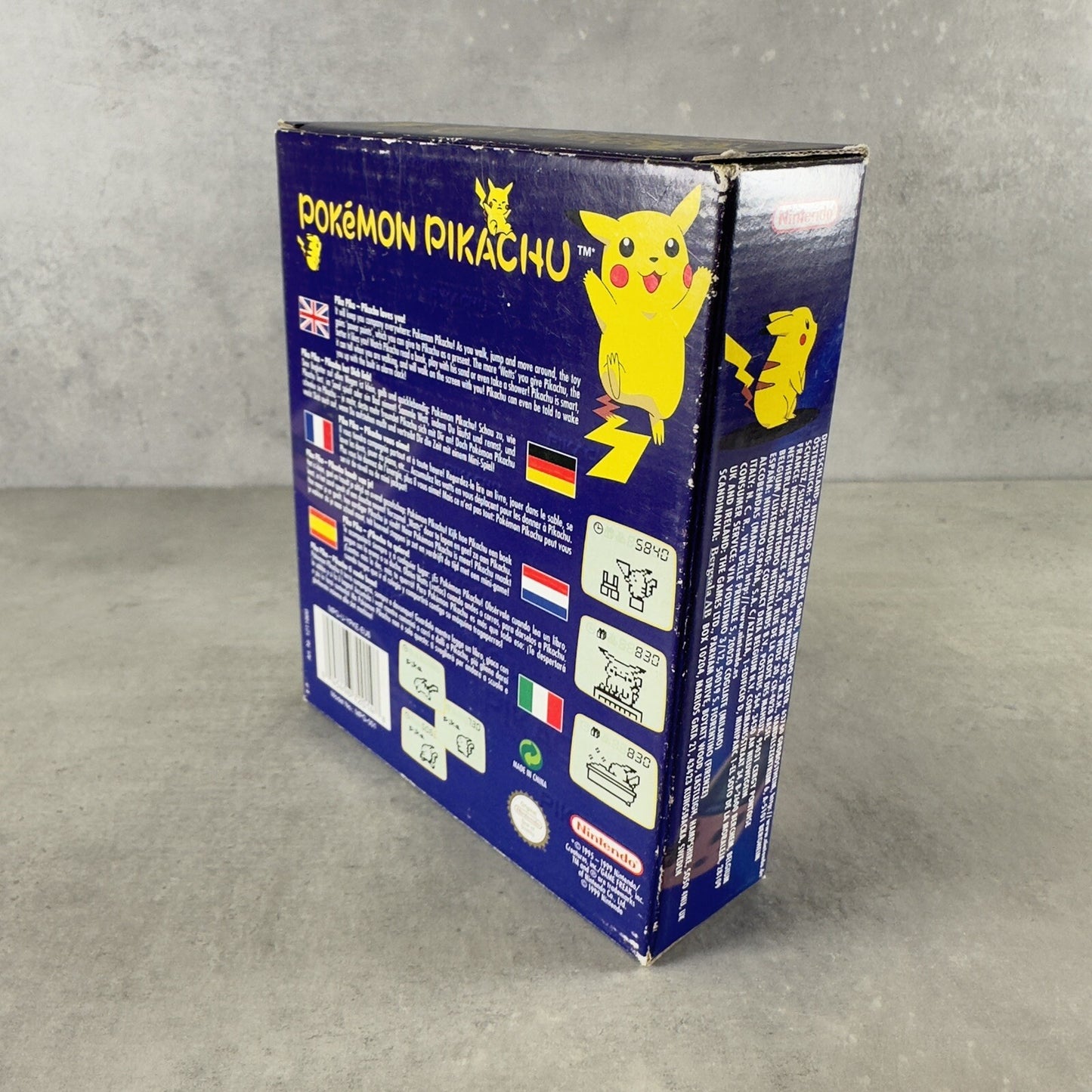 TAMAGOTCHI POKÉMON PIKACHU PODOMETER NINTENDO Completo Di Tutto