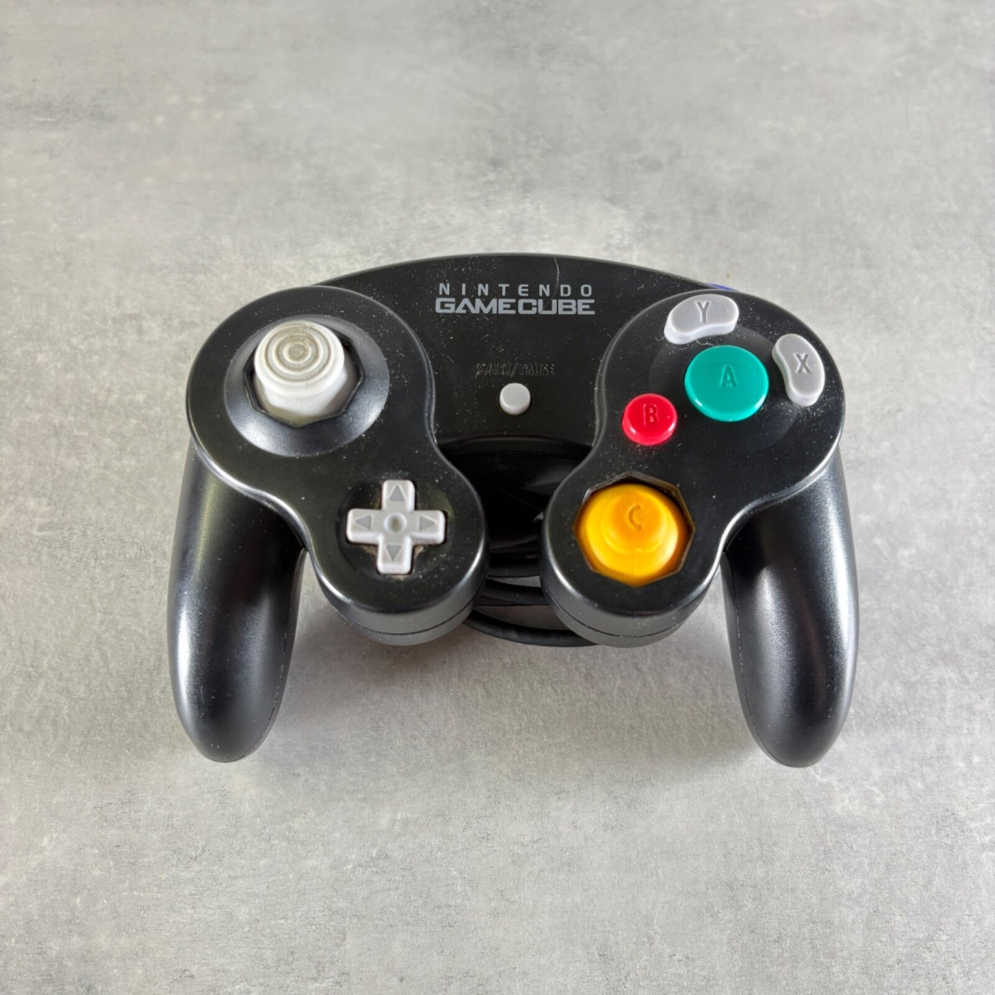 CONTROLLER GAMECUBE JOYSTICK NINTENDO Nero