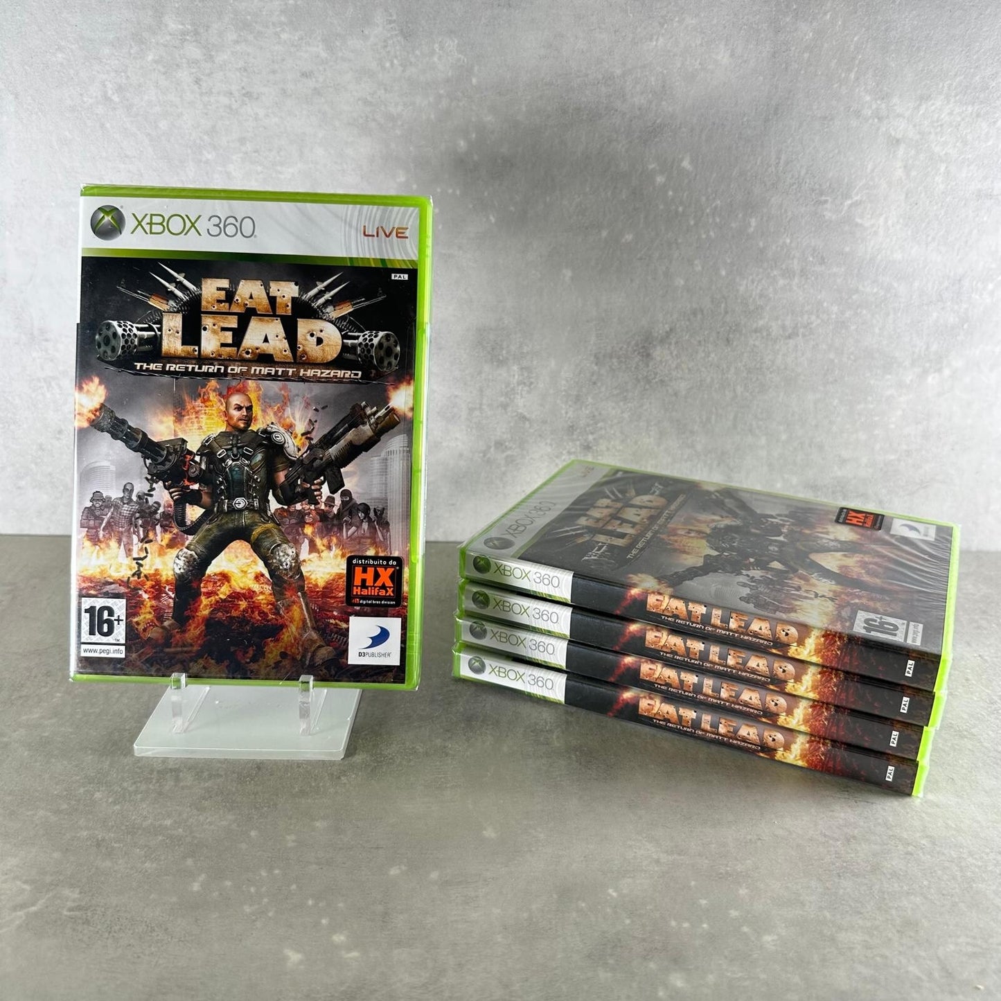 EAT LEAD XBOX 360 SIGILLATI PAL ITA - 5 UNITÀ -