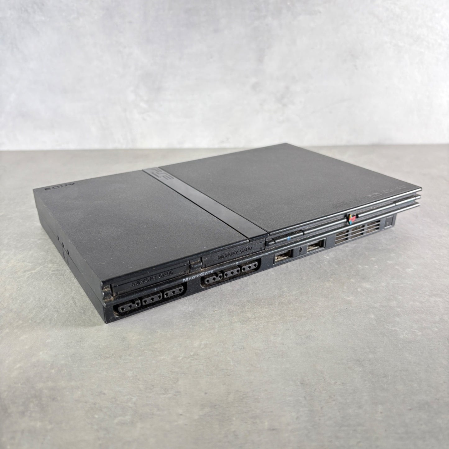 CONSOLE PS2 SLIM PLAYSTATION 2 SONY PAL con SCATOLA + CAVI e CONTROLLER