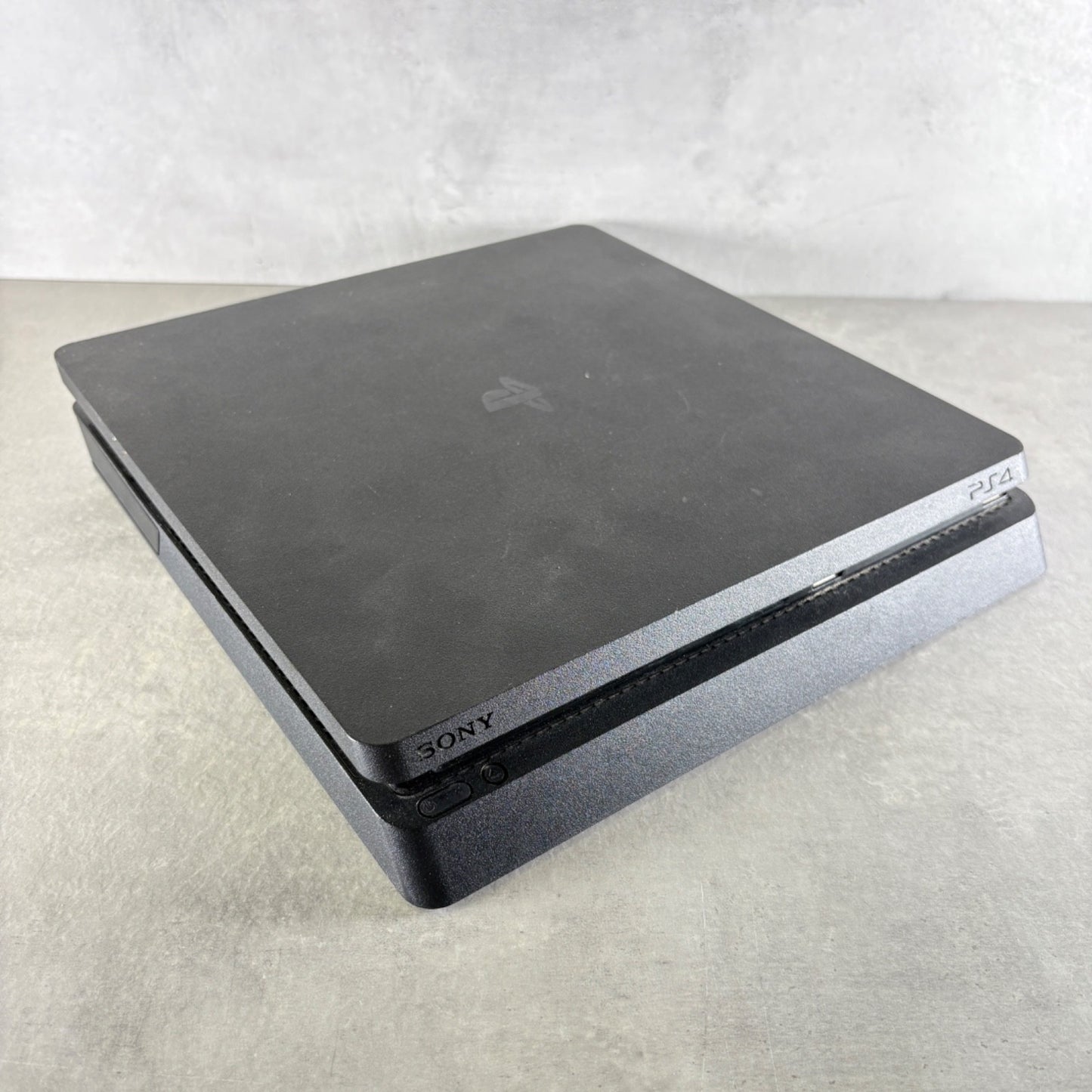 CONSOLE PLAYSTATION 4 SLIM PS4 Nera 500Gb + CONTROLLER e Cavi —FIRMWARE 12.00—