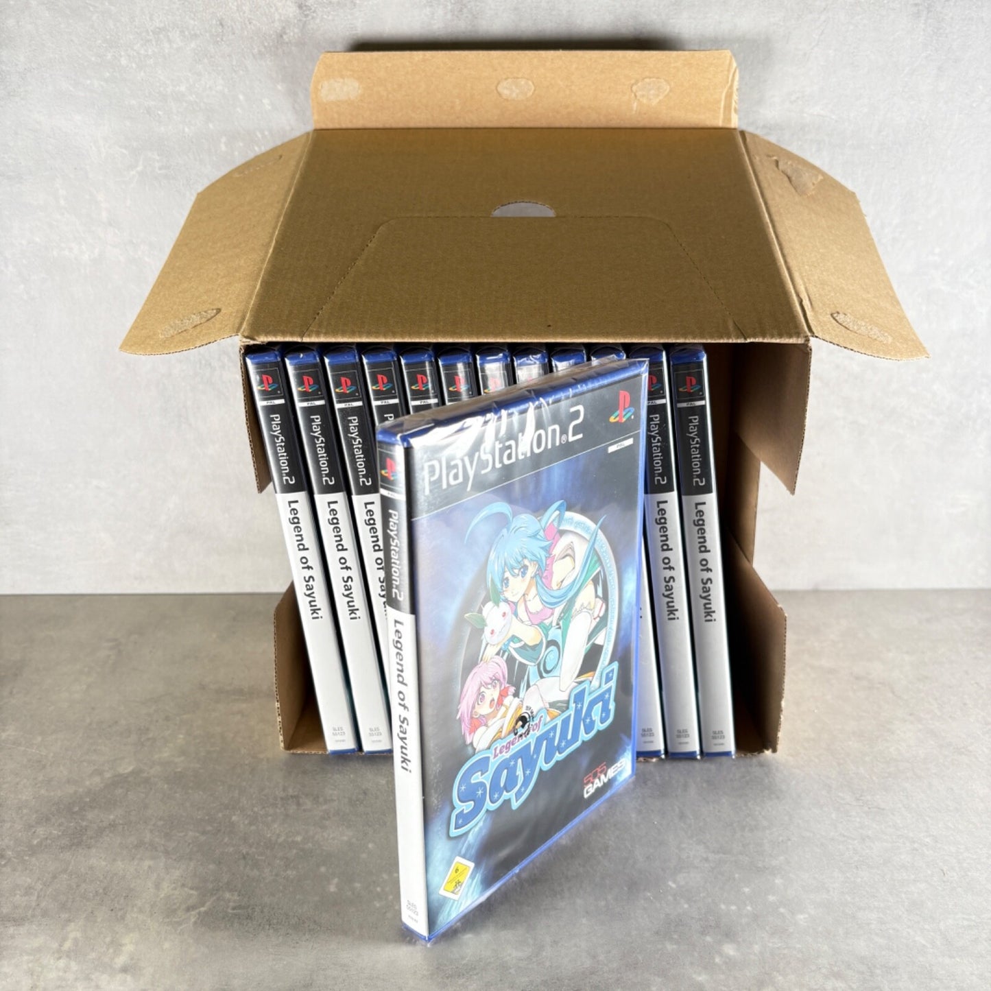 13 COPIES OF LEGEND OF SAYUKI PS2 PAL DEU UK NUOVO SIGILLATO 505 GAMES
