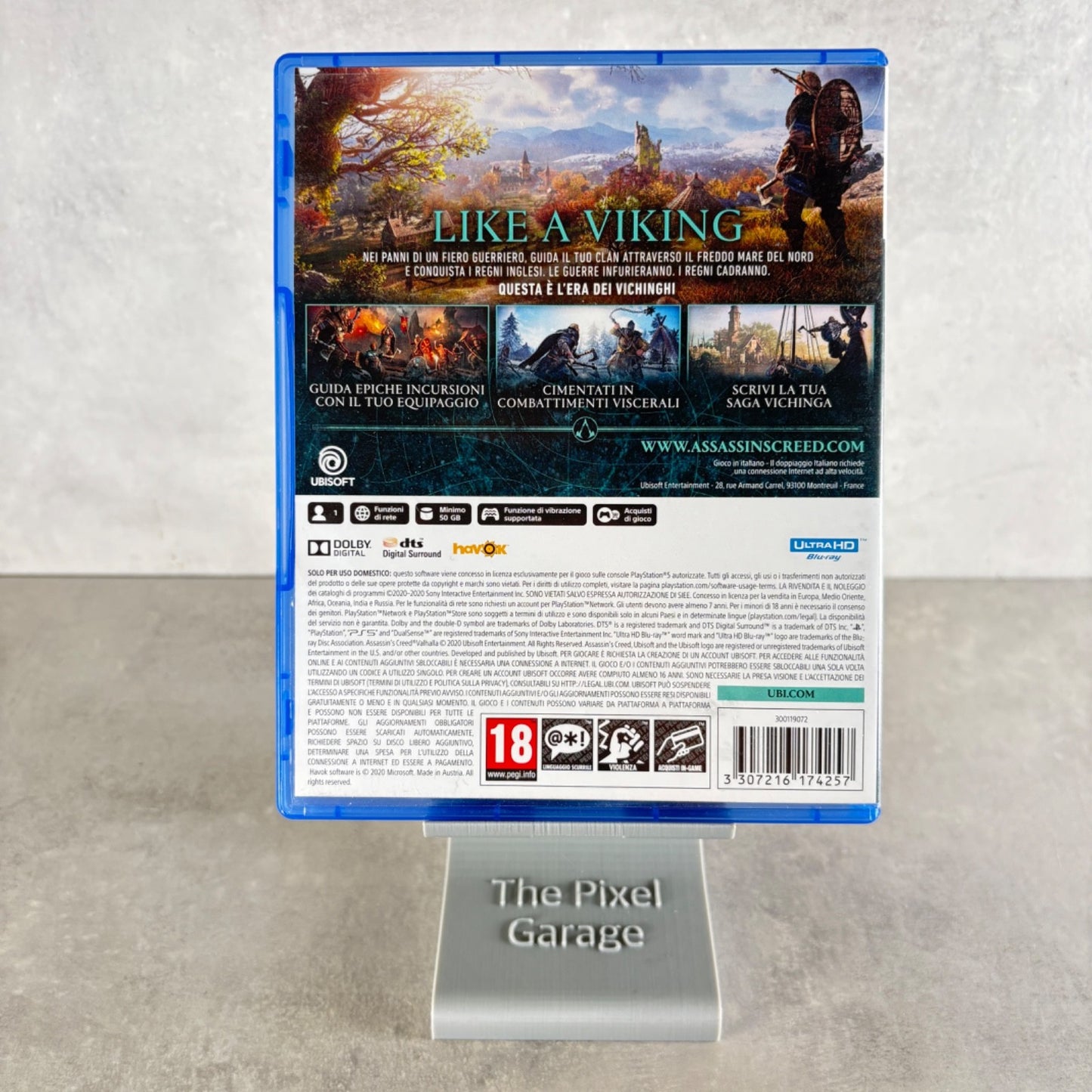 ASSASSIN'S CREED VALHALLA PS5 VIDEOGIOCO PLAYSTATION 5 ITA Completo