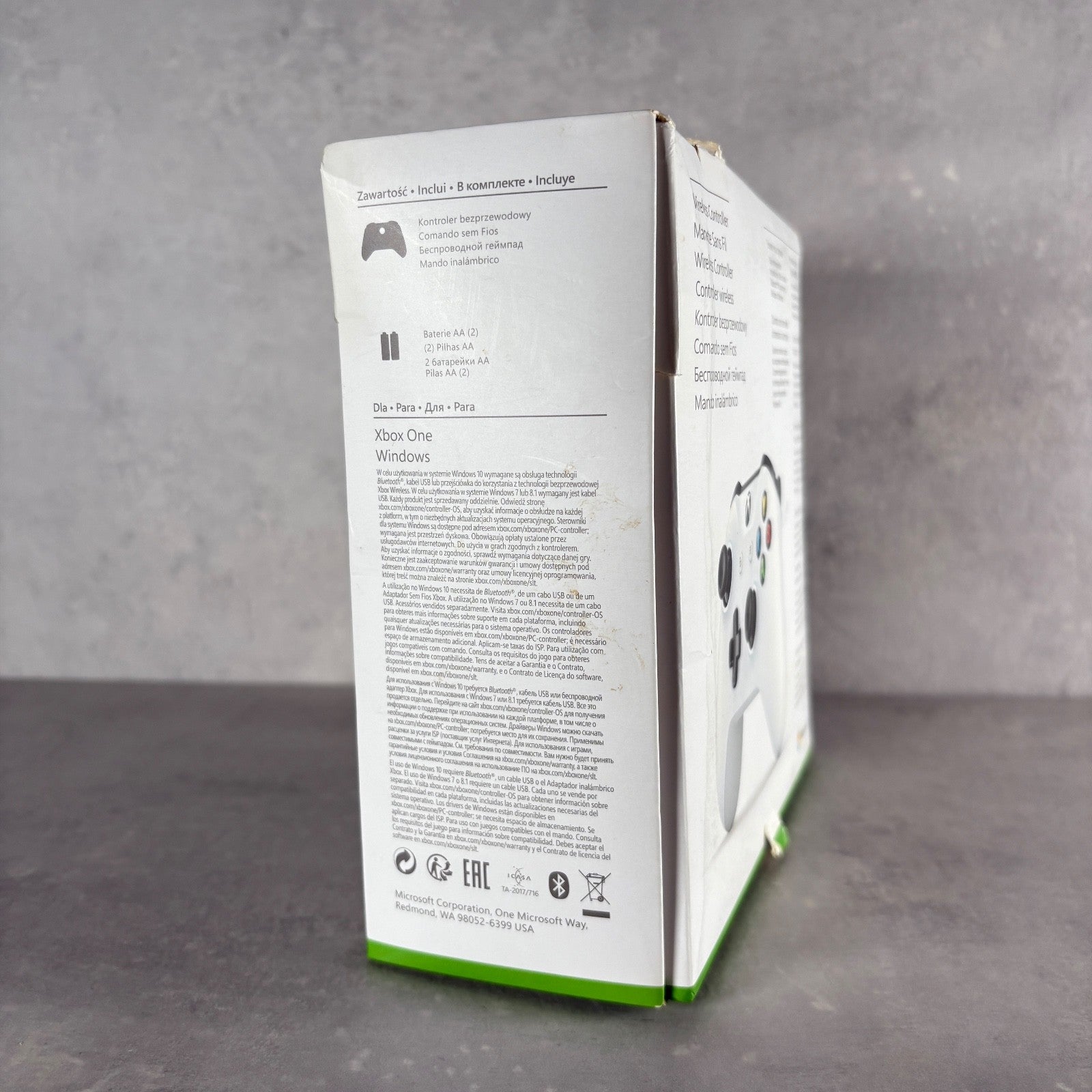 CONTROLLER XBOX ONE S/X WIRELESS Originale Bianco Con SCATOLA