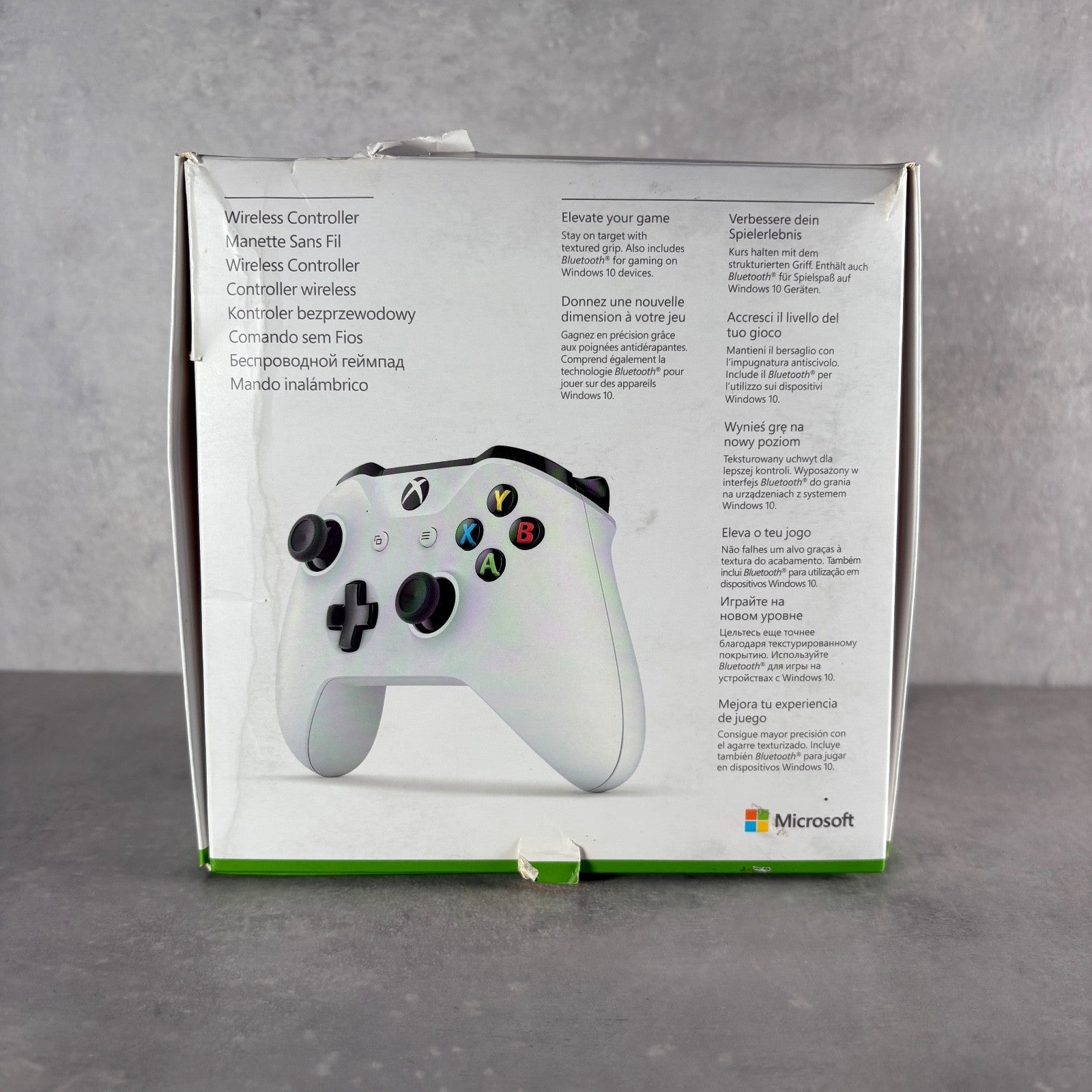 CONTROLLER XBOX ONE S/X WIRELESS Originale Bianco Con SCATOLA