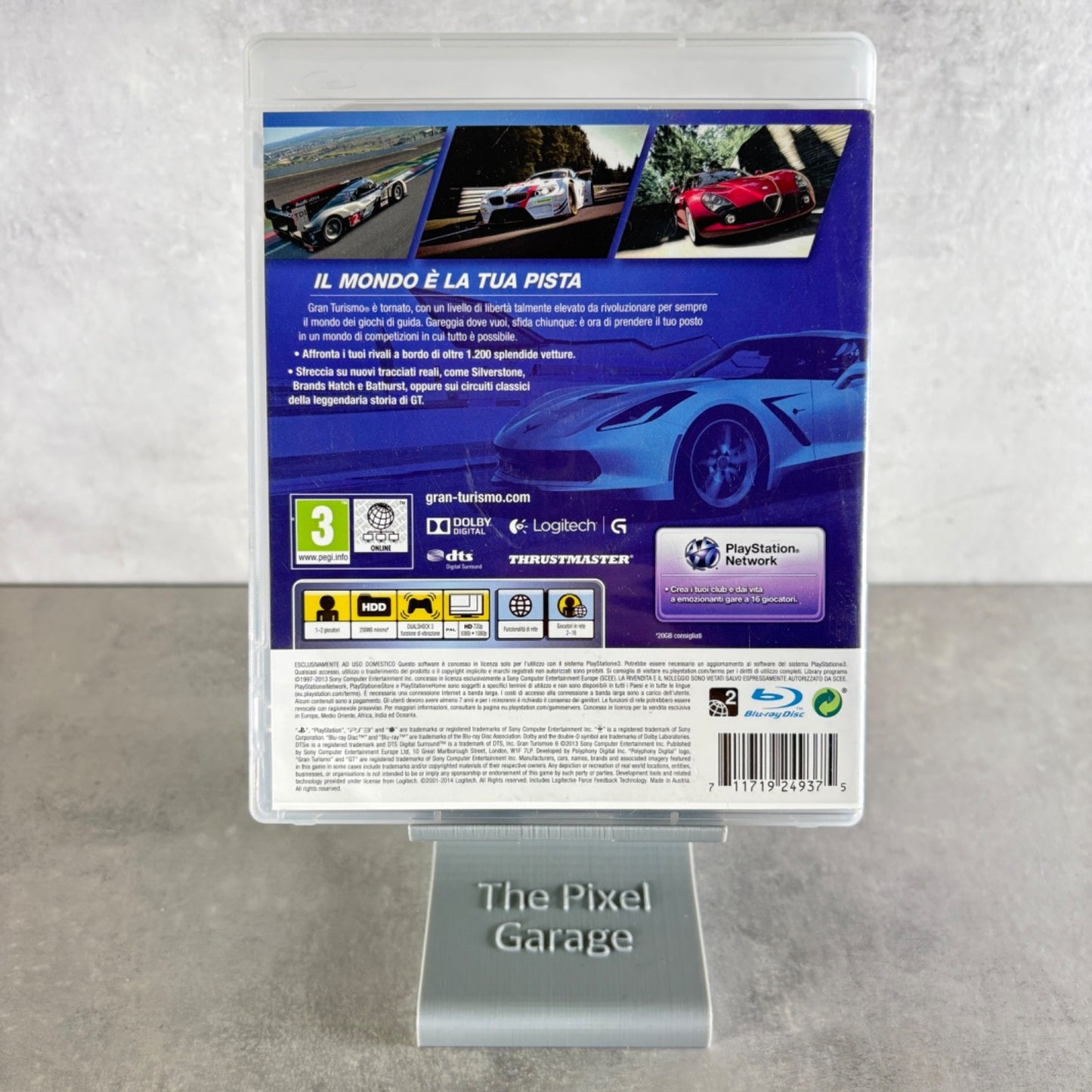 GRAN TURISMO 6 PS3 PLAYSTATION 3 ITA Completo