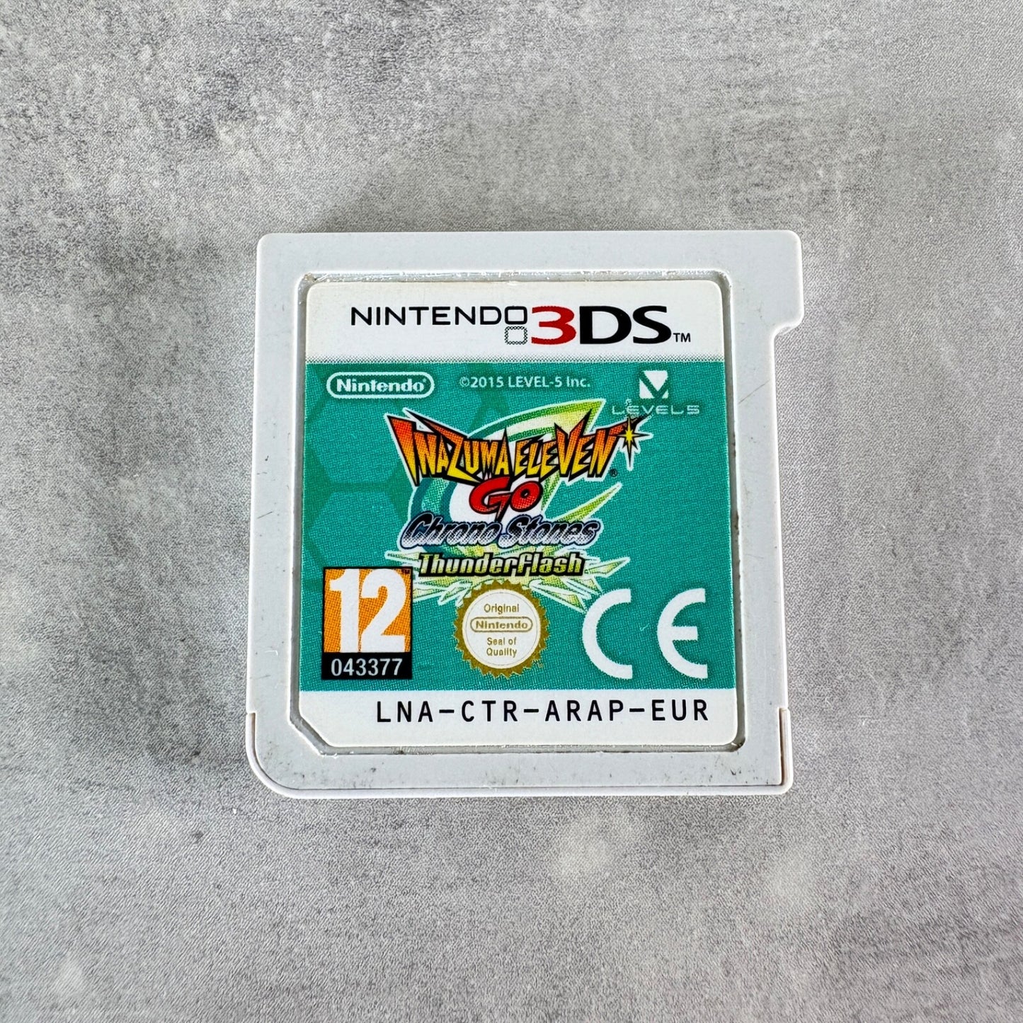 INAZUMA ELEVEN GO CHRONO STONES TUONO NINTENDO 3DS ITA🇮🇹 Cartuccia